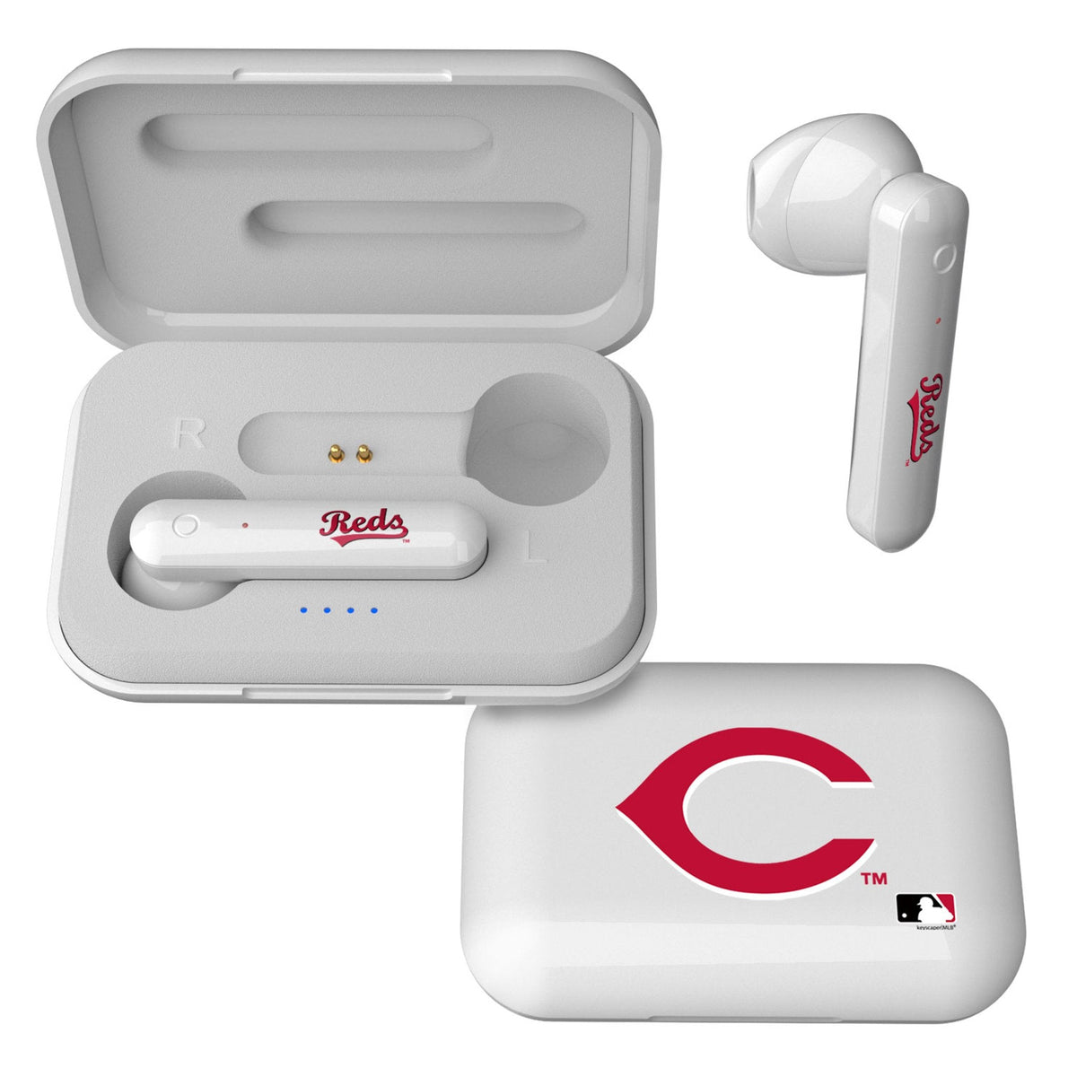 Cincinnati Reds Insignia Wireless TWS Earbuds 1
