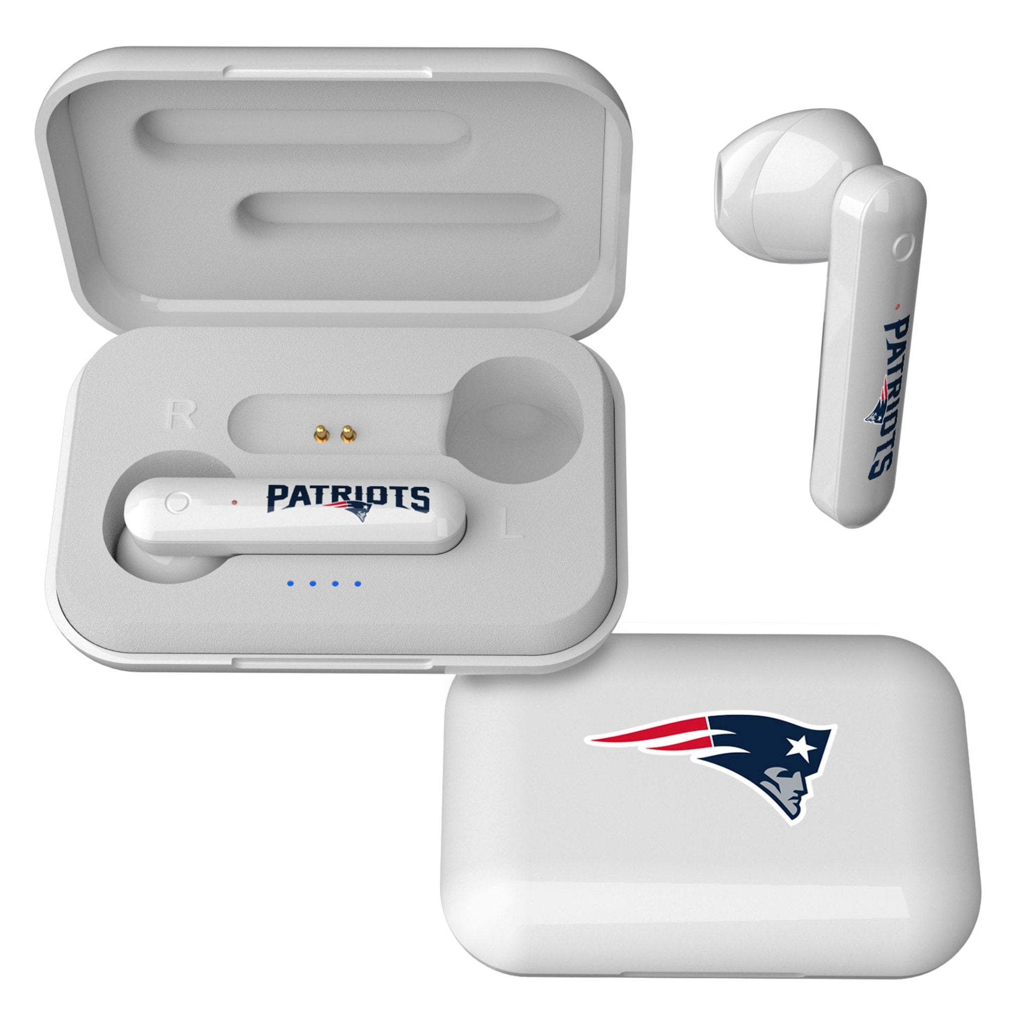 New England Patriots Insignia Wireless TWS Earbuds 1