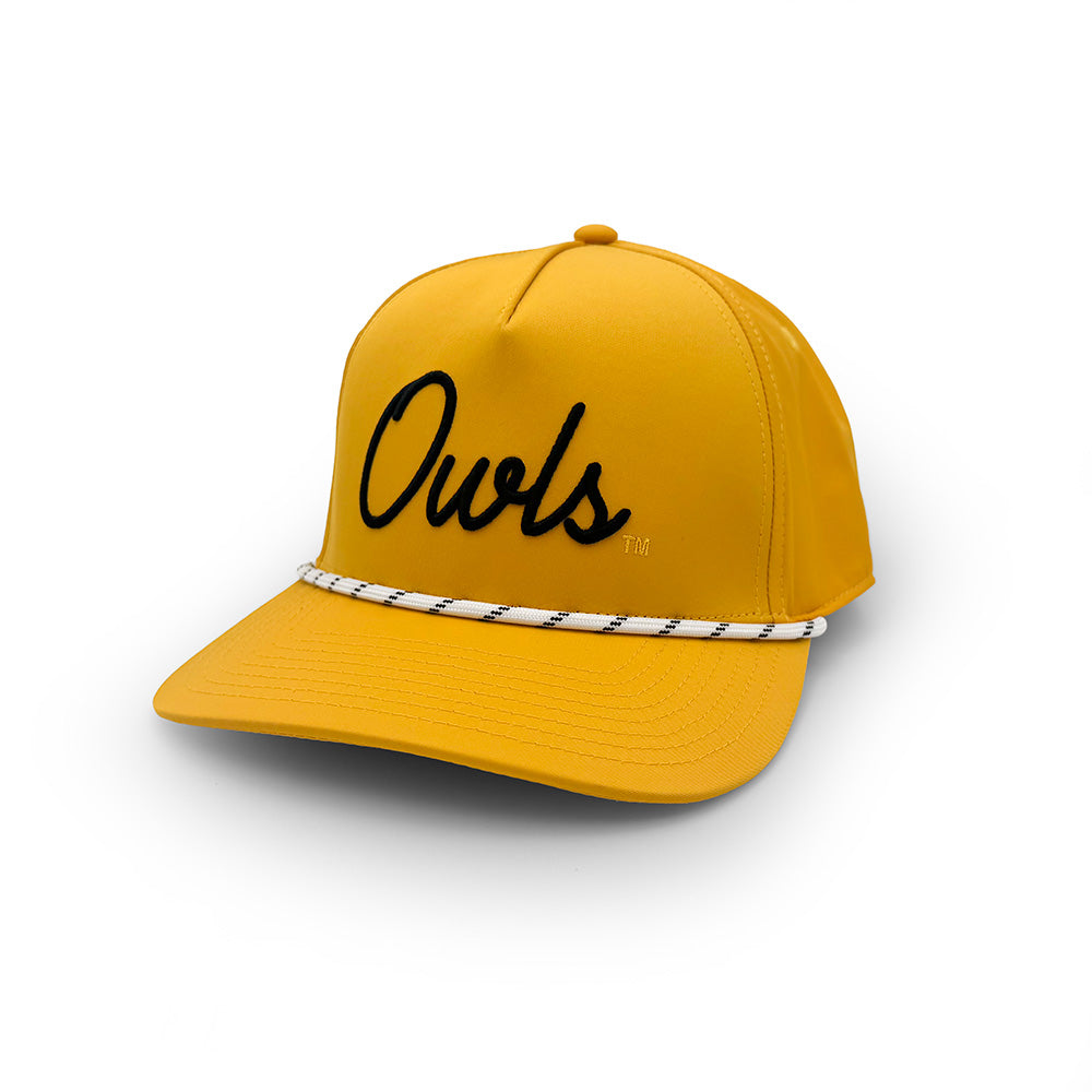 Kennesaw State Owls Script Rope Hat, Gold | Section 103