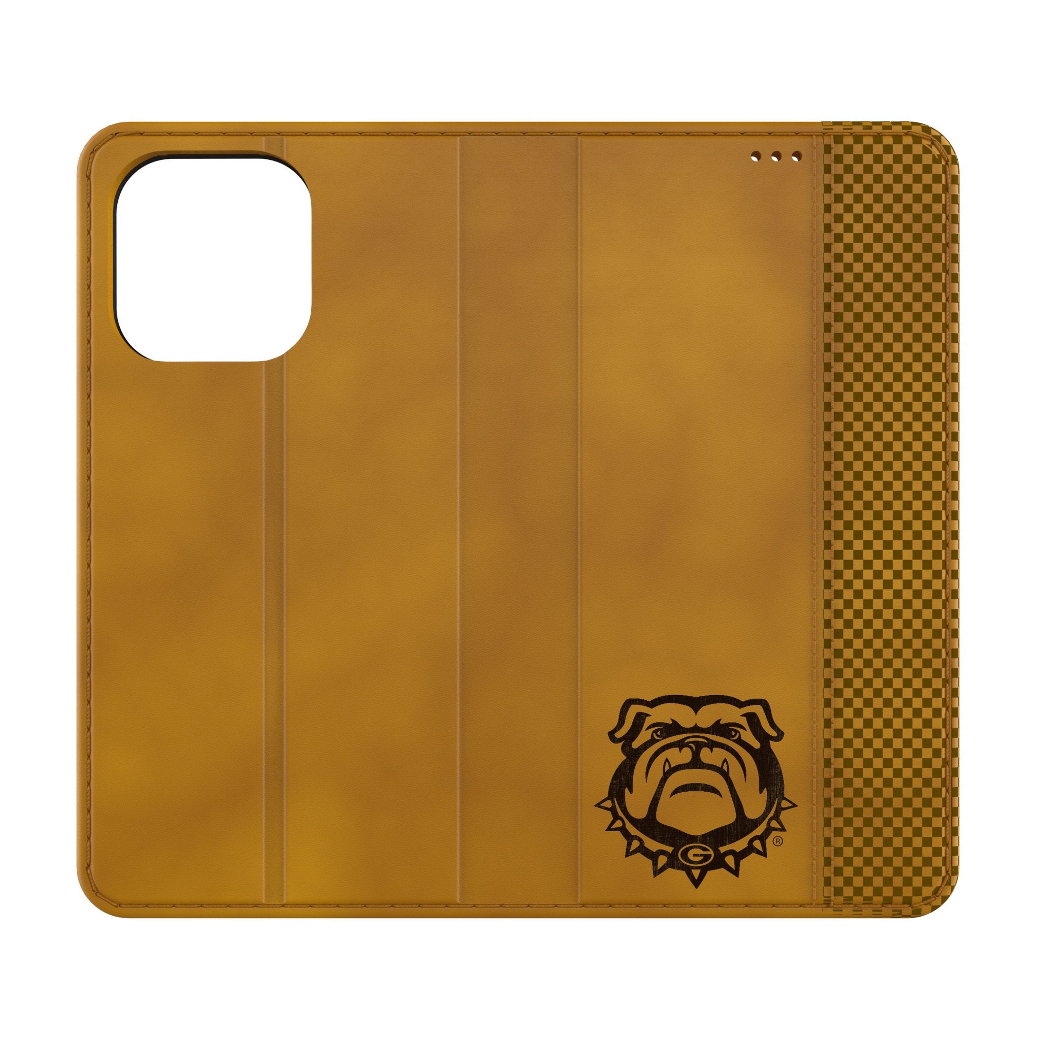 University of Georgia Bulldogs Uga Burn Folio Phone Case for Apple iPhone