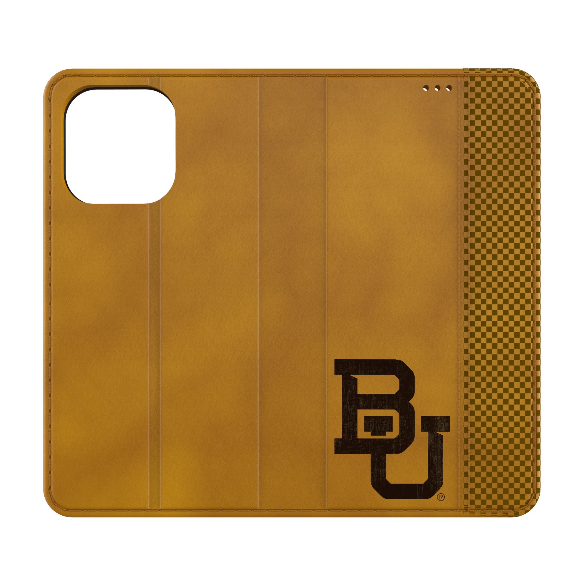 Baylor University Bears Burn Folio Phone Case for Apple iPhone