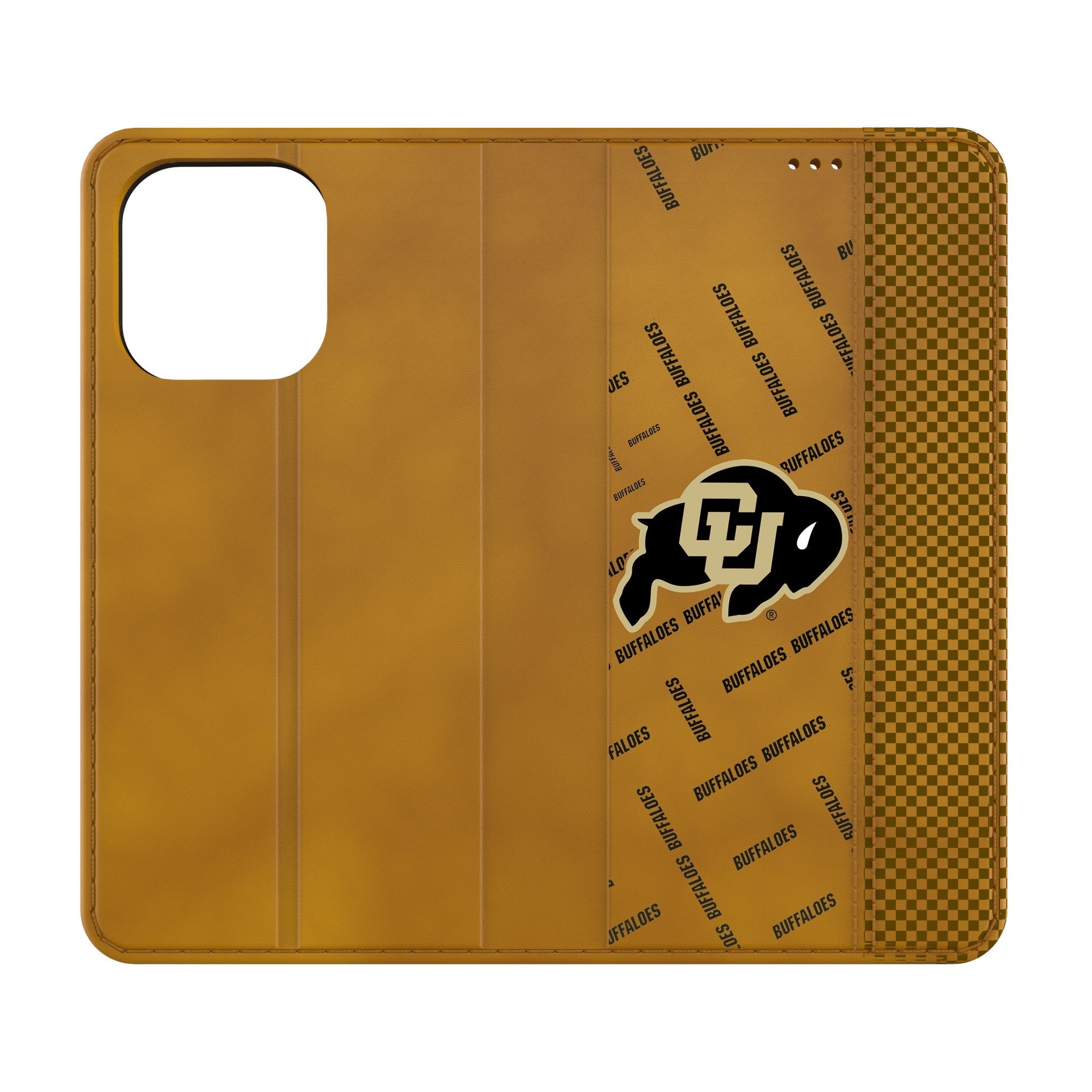 University of Colorado Buffaloes Quadtile Folio Phone Case for Apple iPhone