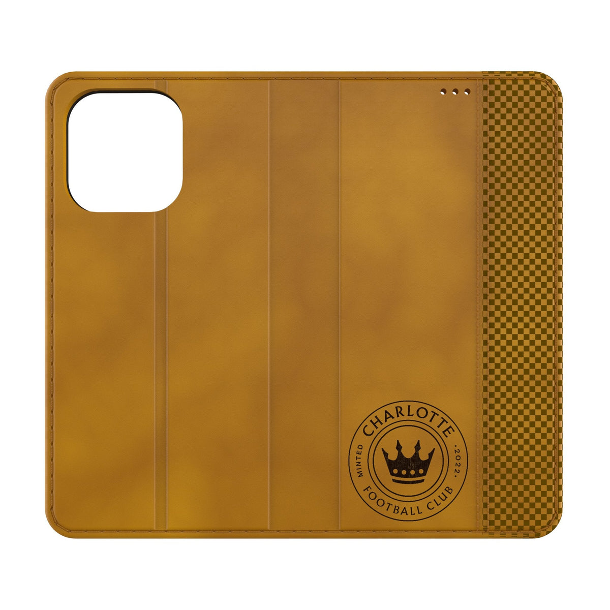 Charlotte FC Burn Folio Phone Case for Apple iPhone