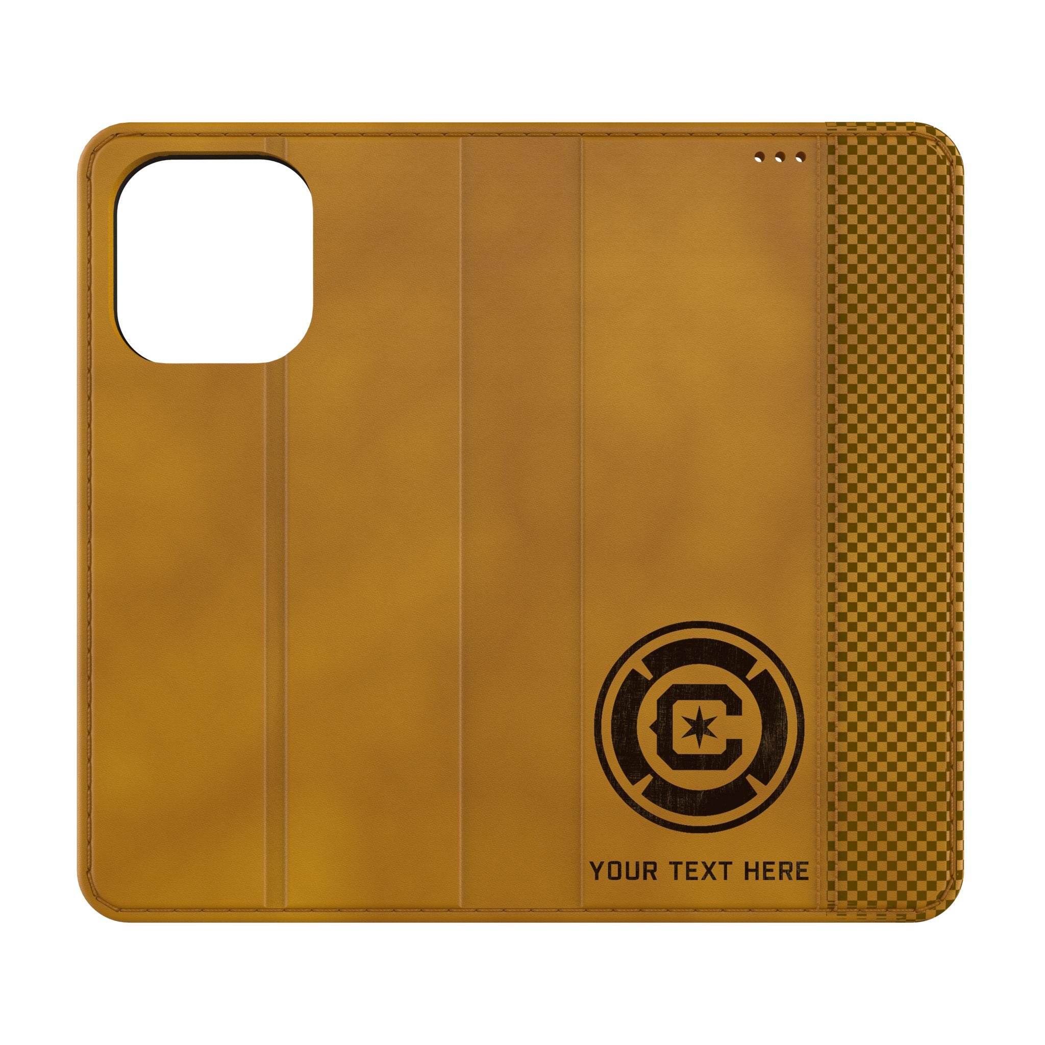 Chicago Fire Personalized Burn Folio Phone Case for Apple iPhone