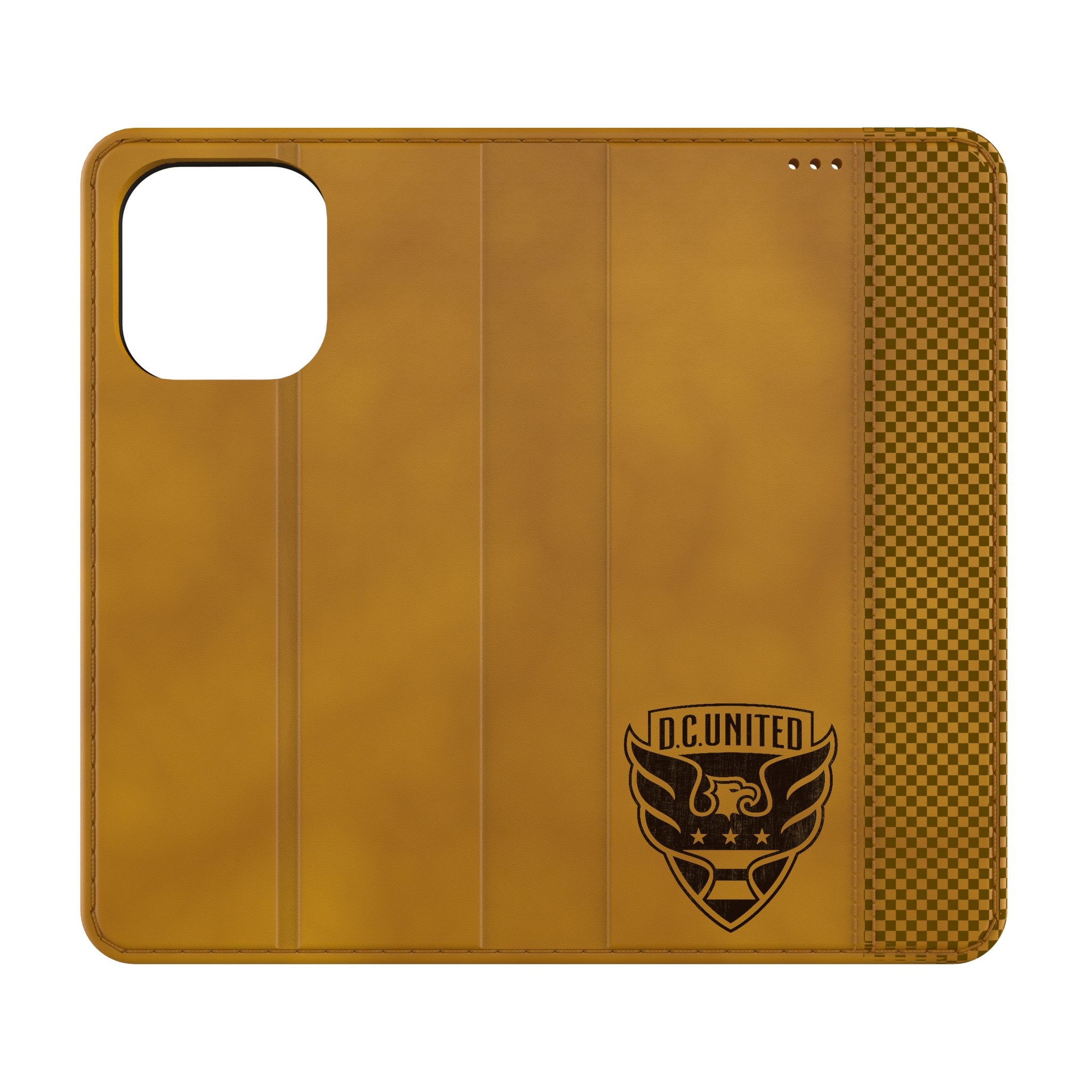 DC United Burn Folio Phone Case for Apple iPhone