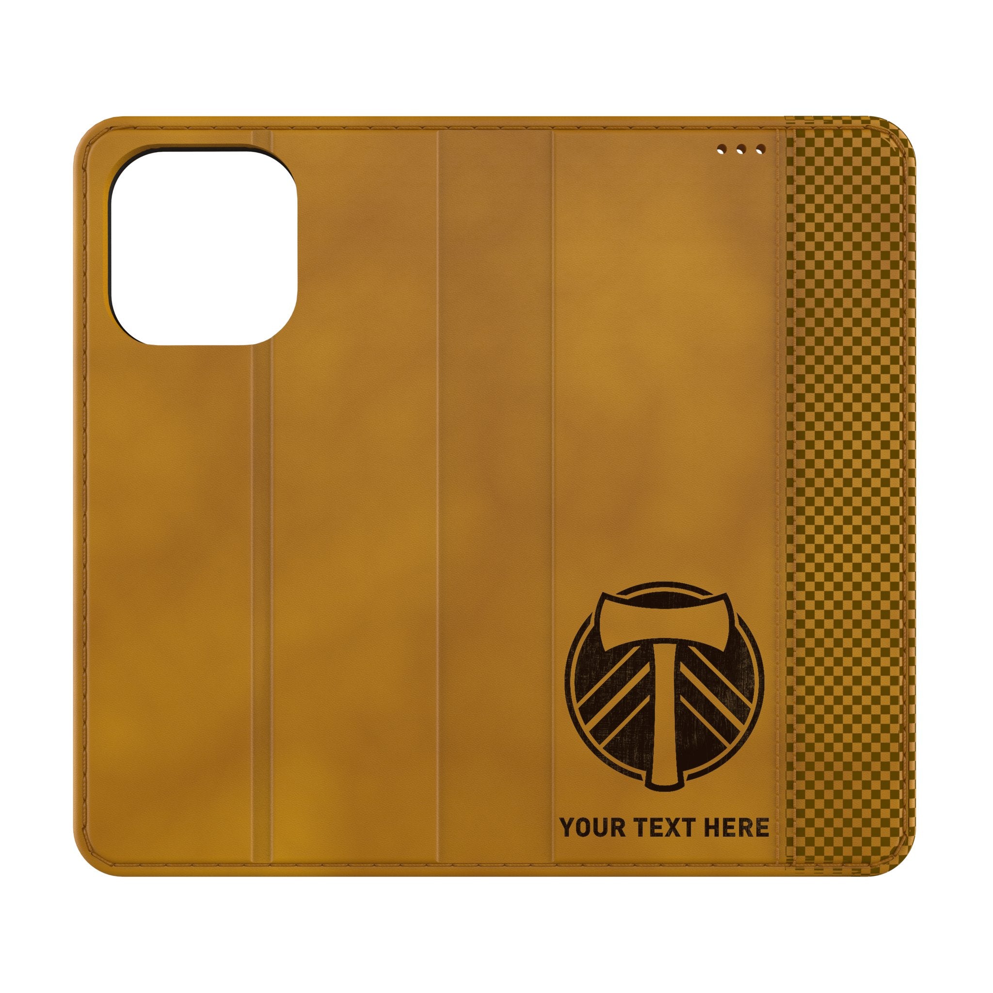 Portland Timbers Personalized Burn Folio Phone Case for Apple iPhone 1