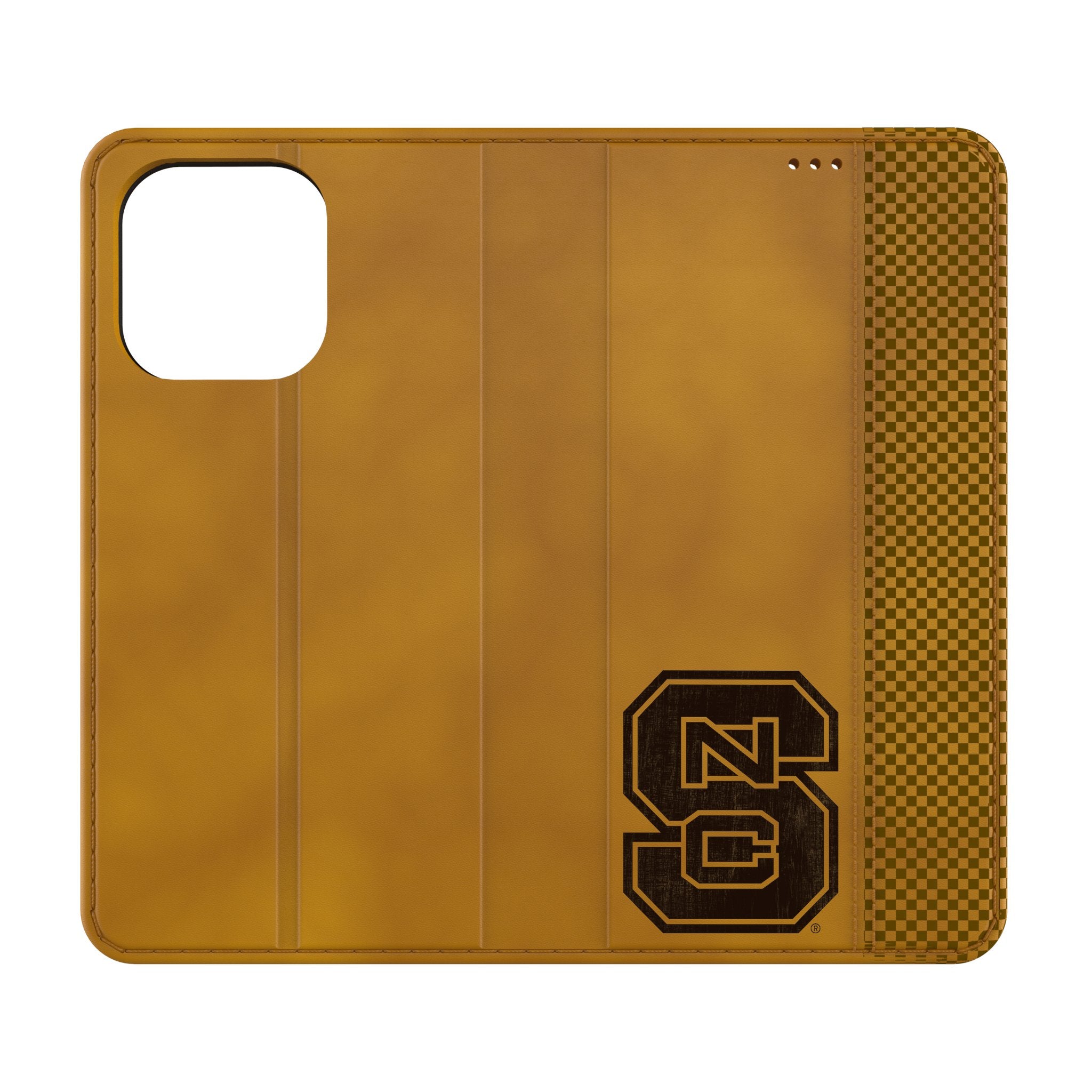 North Carolina State University Wolfpack Burn Folio Phone Case for Apple iPhone