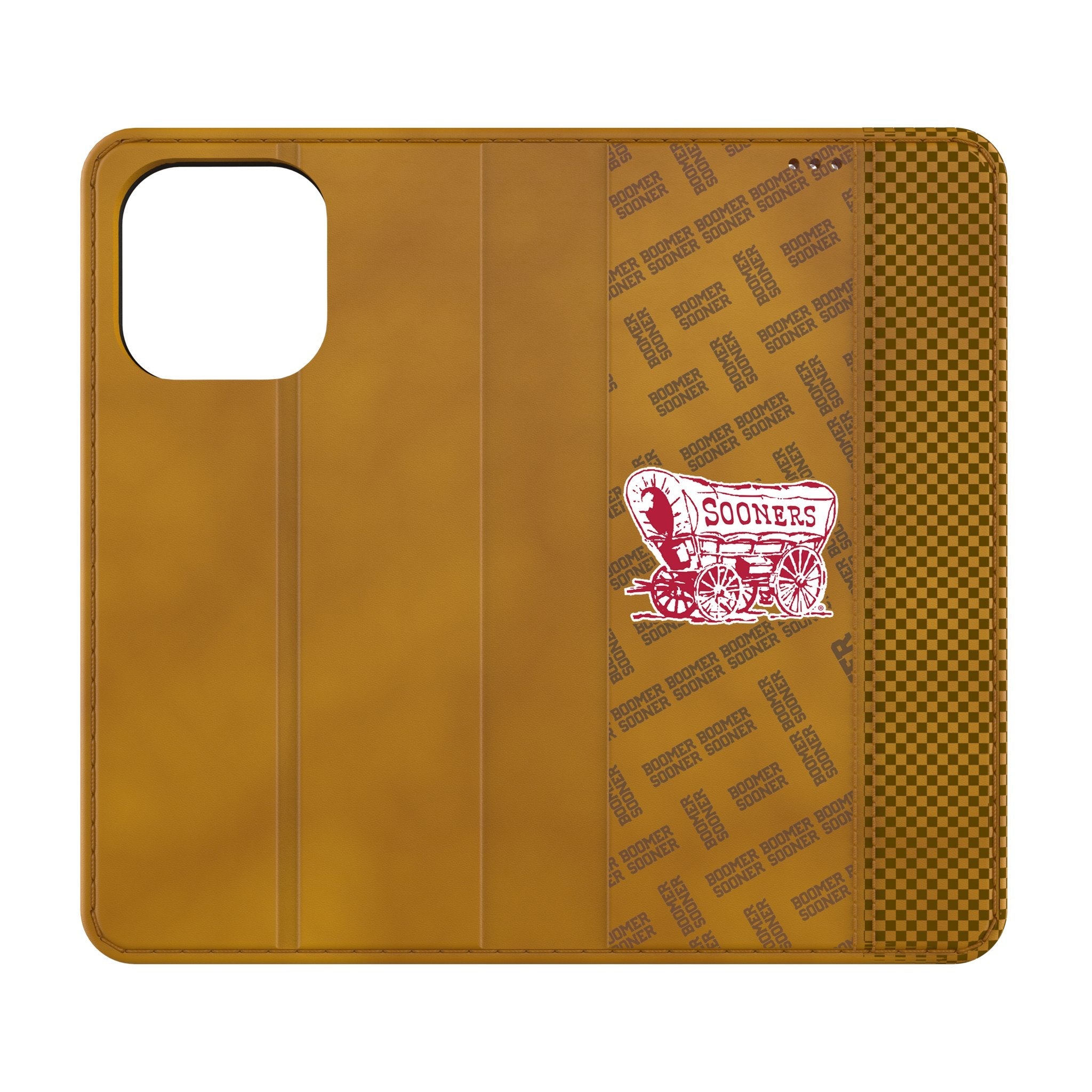 University of Oklahoma Sooners Quadtile Folio Phone Case for Apple iPhone 1