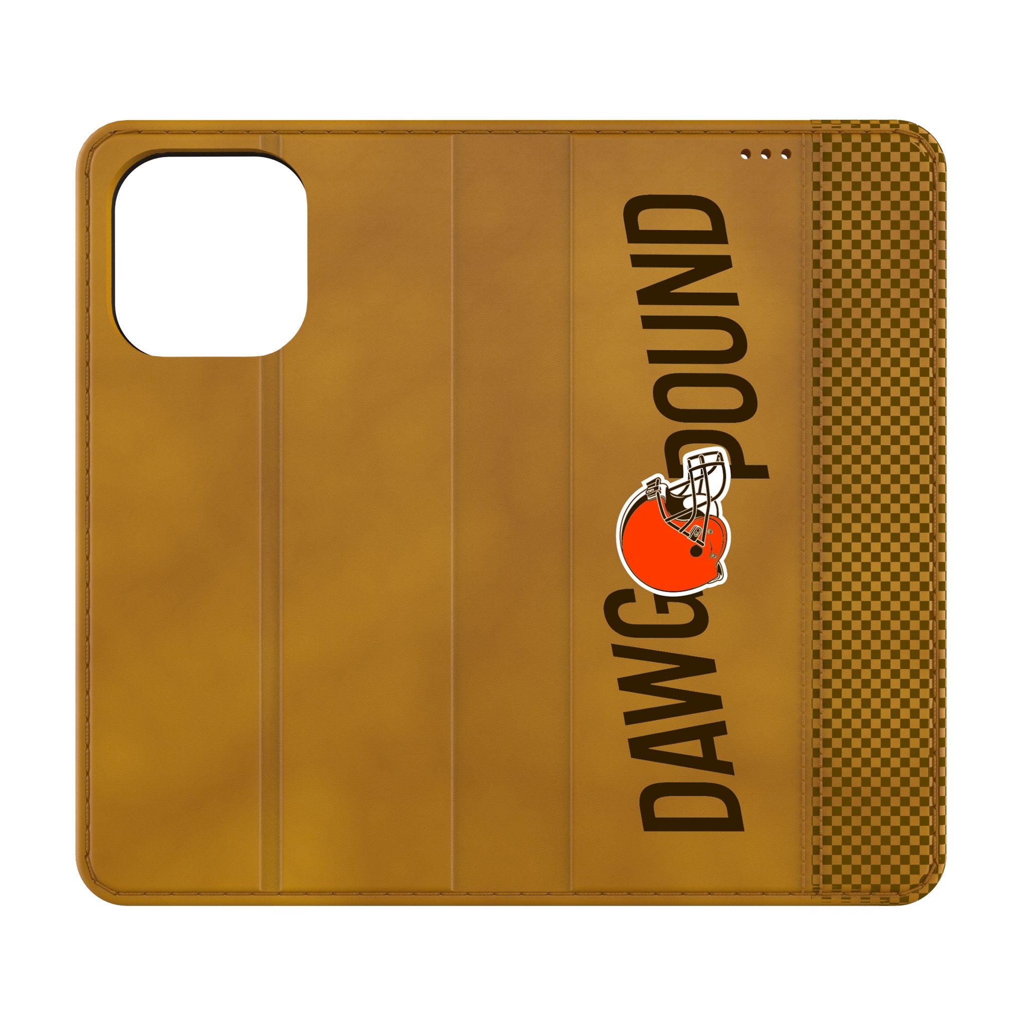 Cleveland Browns 2024 Edition Folio Phone Case for Apple iPhone 1
