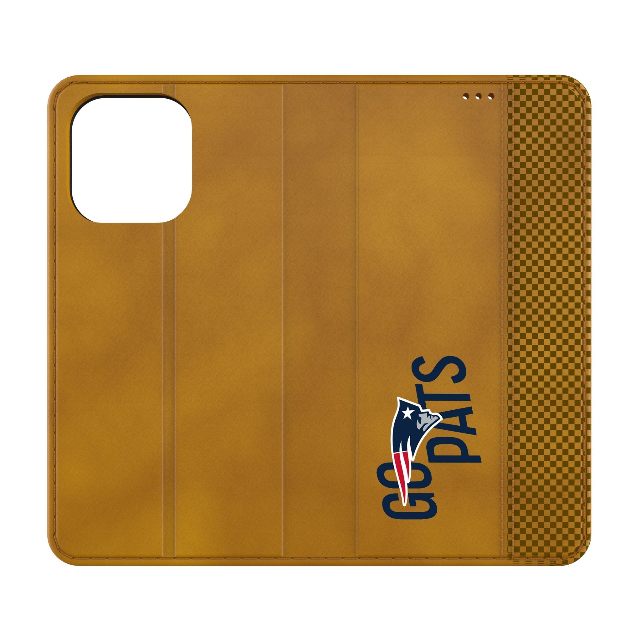 New England Patriots 2024 Edition Folio Phone Case for Apple iPhone 1