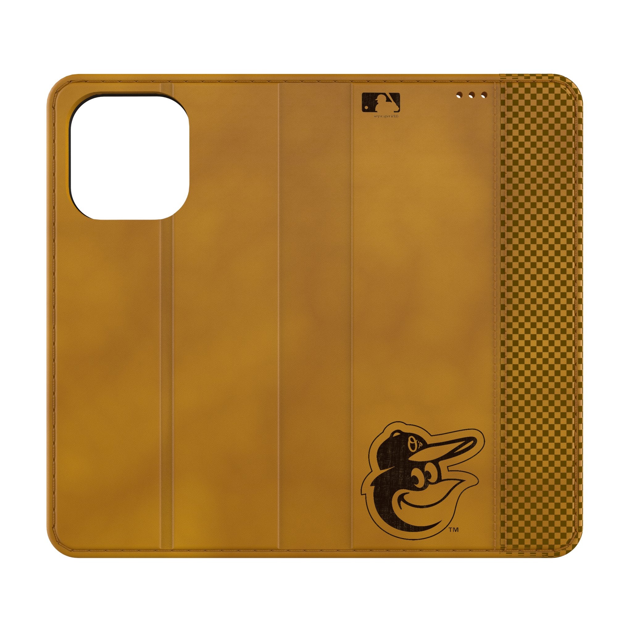 Baltimore Orioles Burn Folio Phone Case for Apple iPhone 1