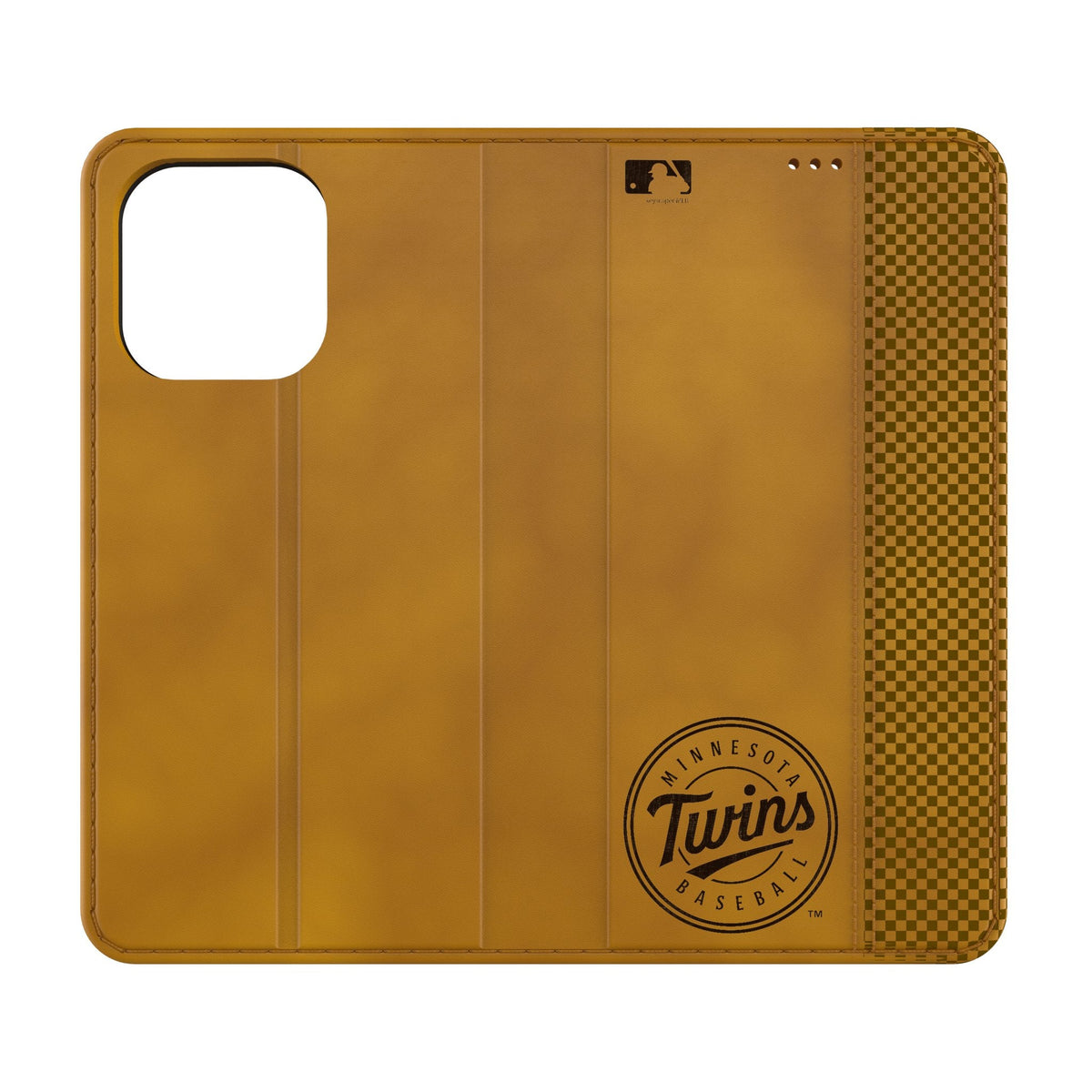 Minnesota Twins Burn Folio Phone Case for Apple iPhone