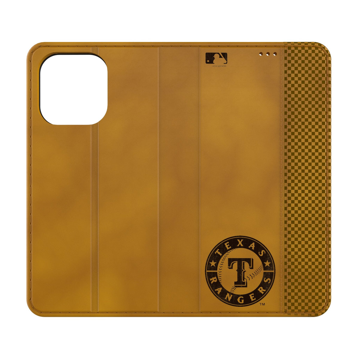 Texas Rangers Burn Folio Phone Case for Apple iPhone