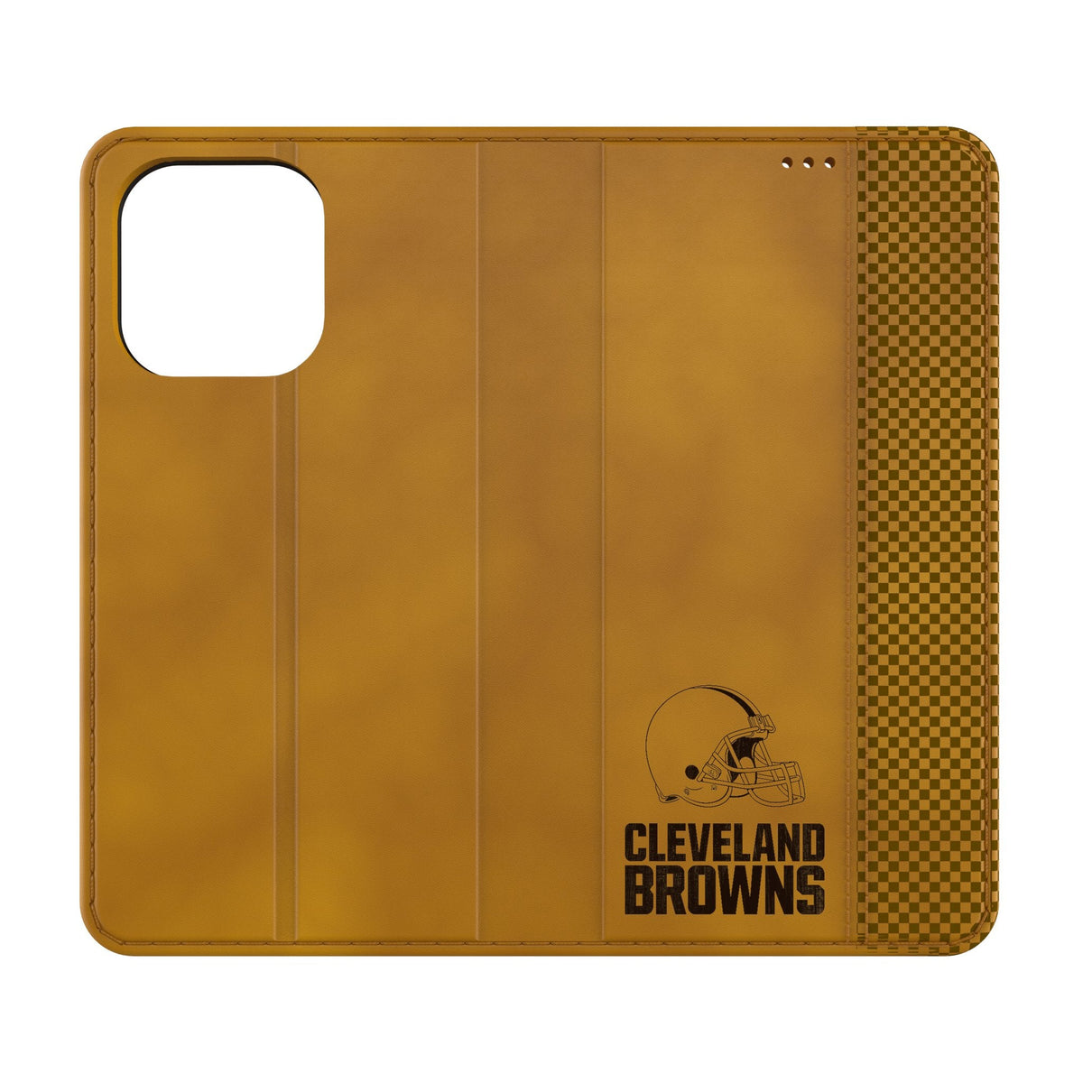 Cleveland Browns Burn Folio Phone Case for Apple iPhone