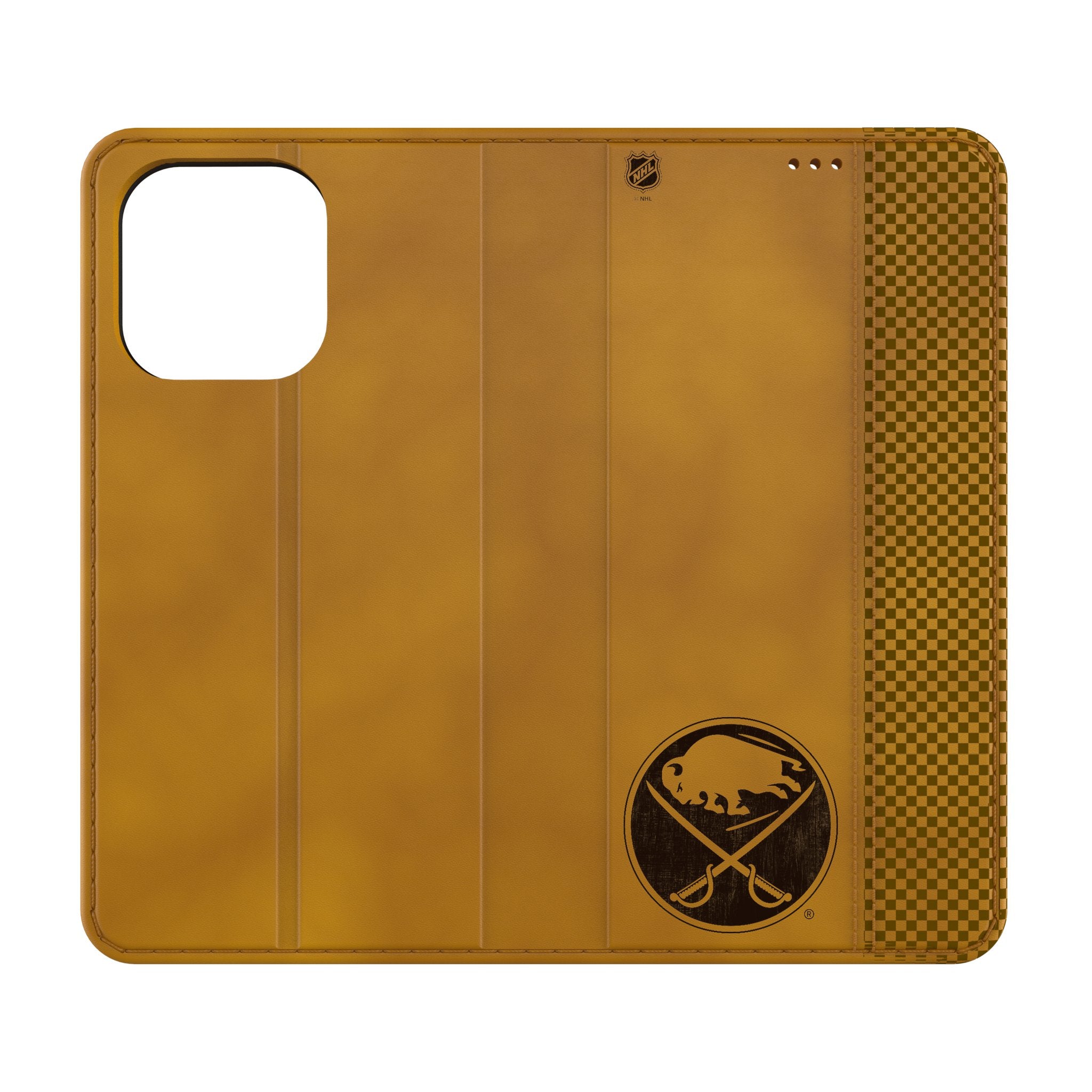 Buffalo Sabres Burn Folio Phone Case for Apple iPhone
