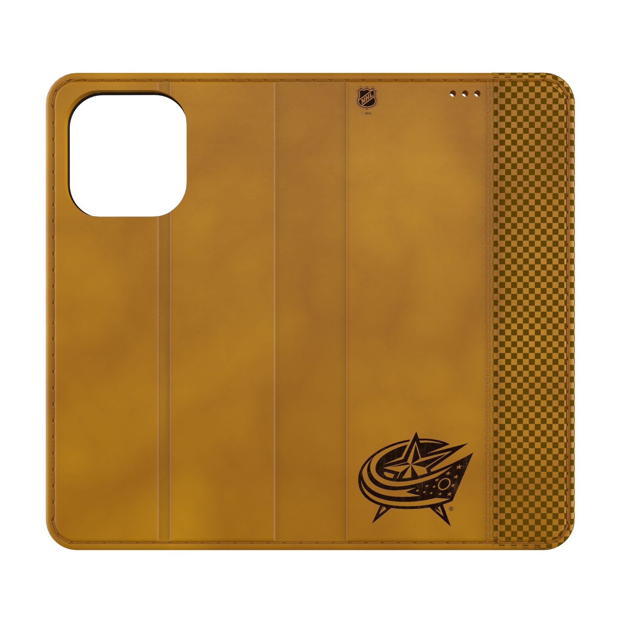 Columbus Blue Jackets Burn Folio Phone Case for Apple iPhone