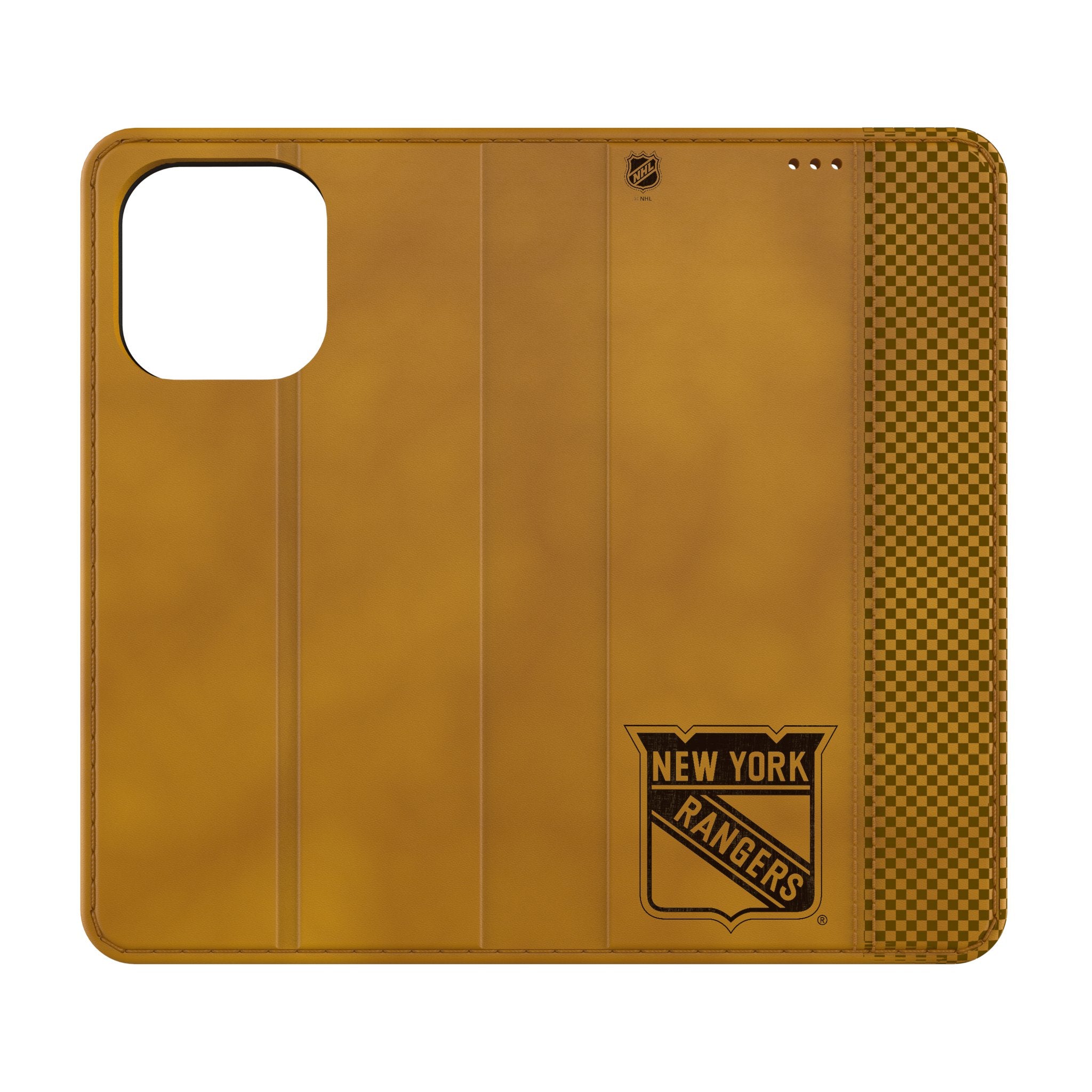 New York Rangers Burn Folio Phone Case for Apple iPhone