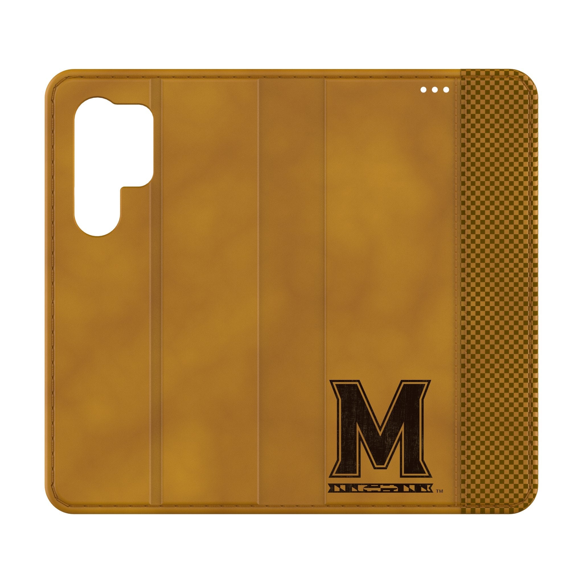University of Maryland Terrapins Burn Folio Phone Case for Samsung Galaxy 1