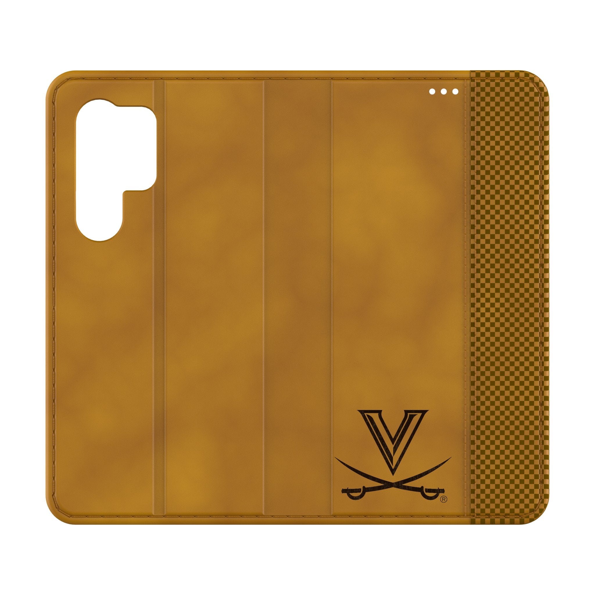 University of Virginia Cavaliers Burn Folio Phone Case for Samsung Galaxy 1