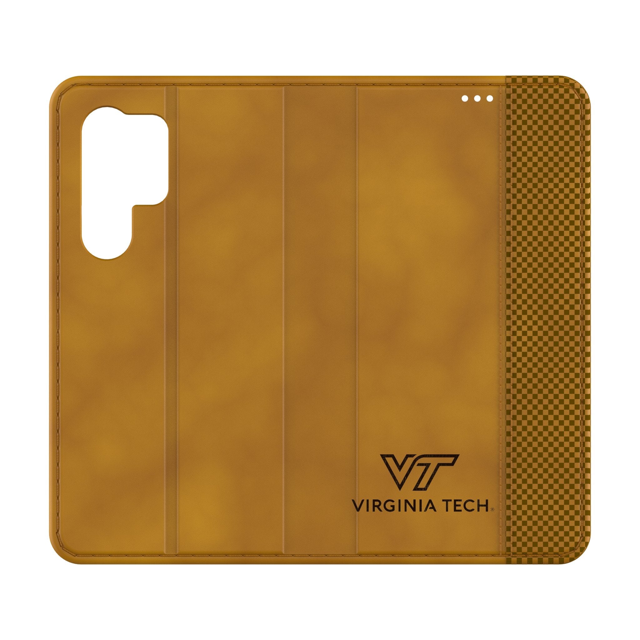 Virginia Tech Hokies Burn Folio Phone Case for Samsung Galaxy 1
