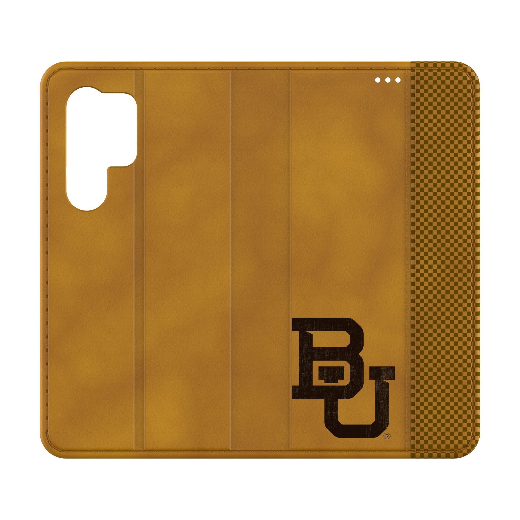 Baylor University Bears Burn Folio Phone Case for Samsung Galaxy 1