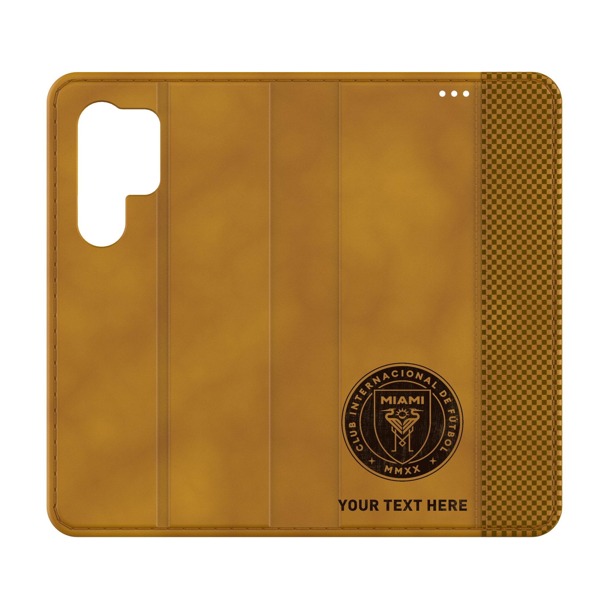 Inter Miami CF Personalized Burn Folio Phone Case for Samsung Galaxy 1
