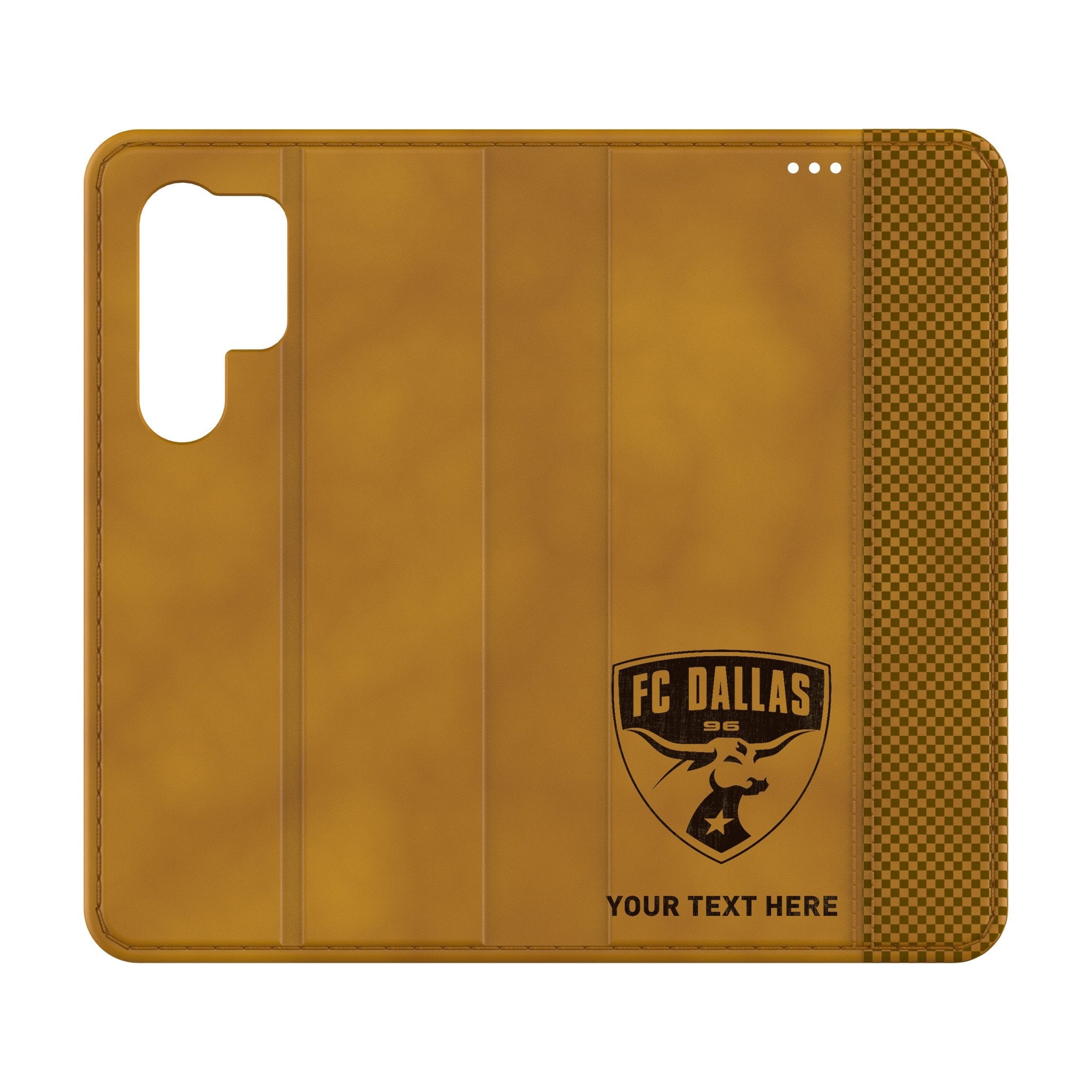 FC Dallas Personalized Burn Folio Phone Case for Samsung Galaxy