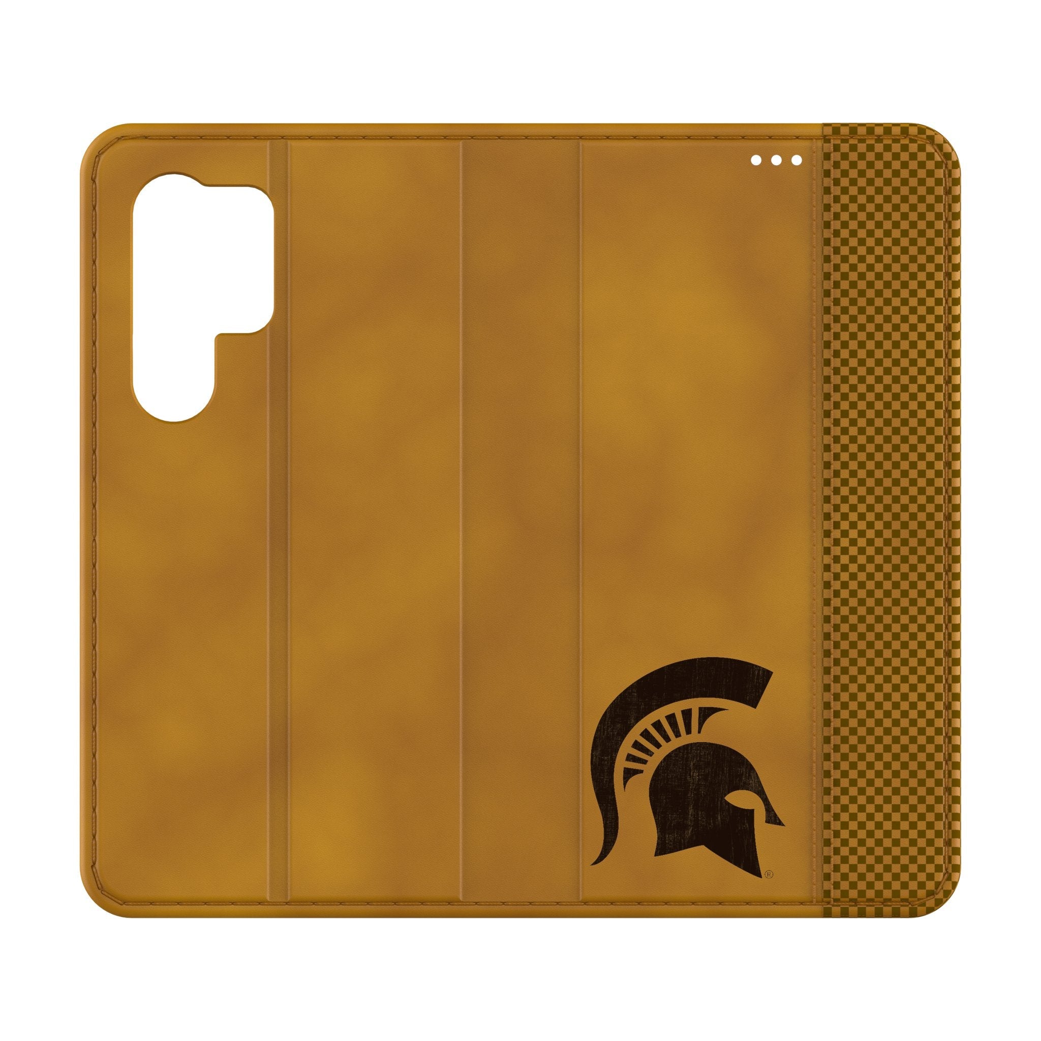 Michigan State University Spartans Burn Folio Phone Case for Samsung Galaxy