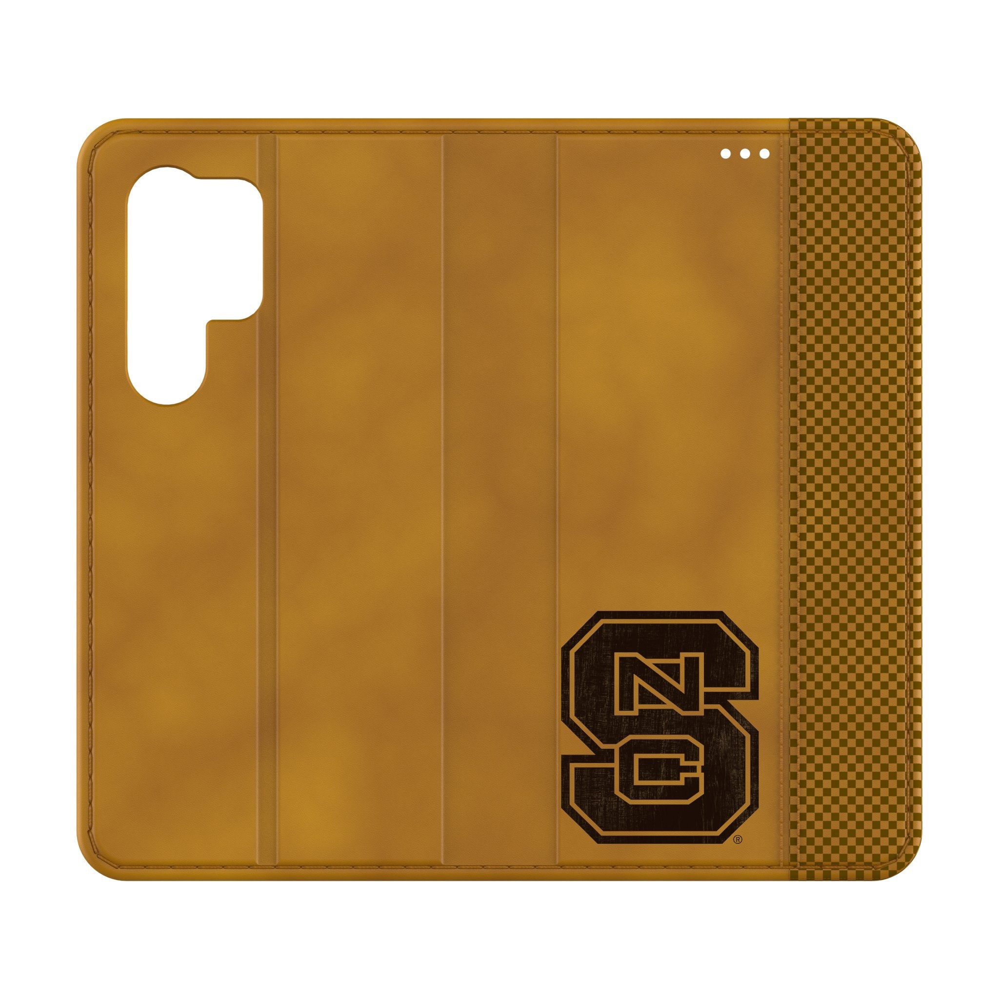 North Carolina State University Wolfpack Burn Folio Phone Case for Samsung Galaxy