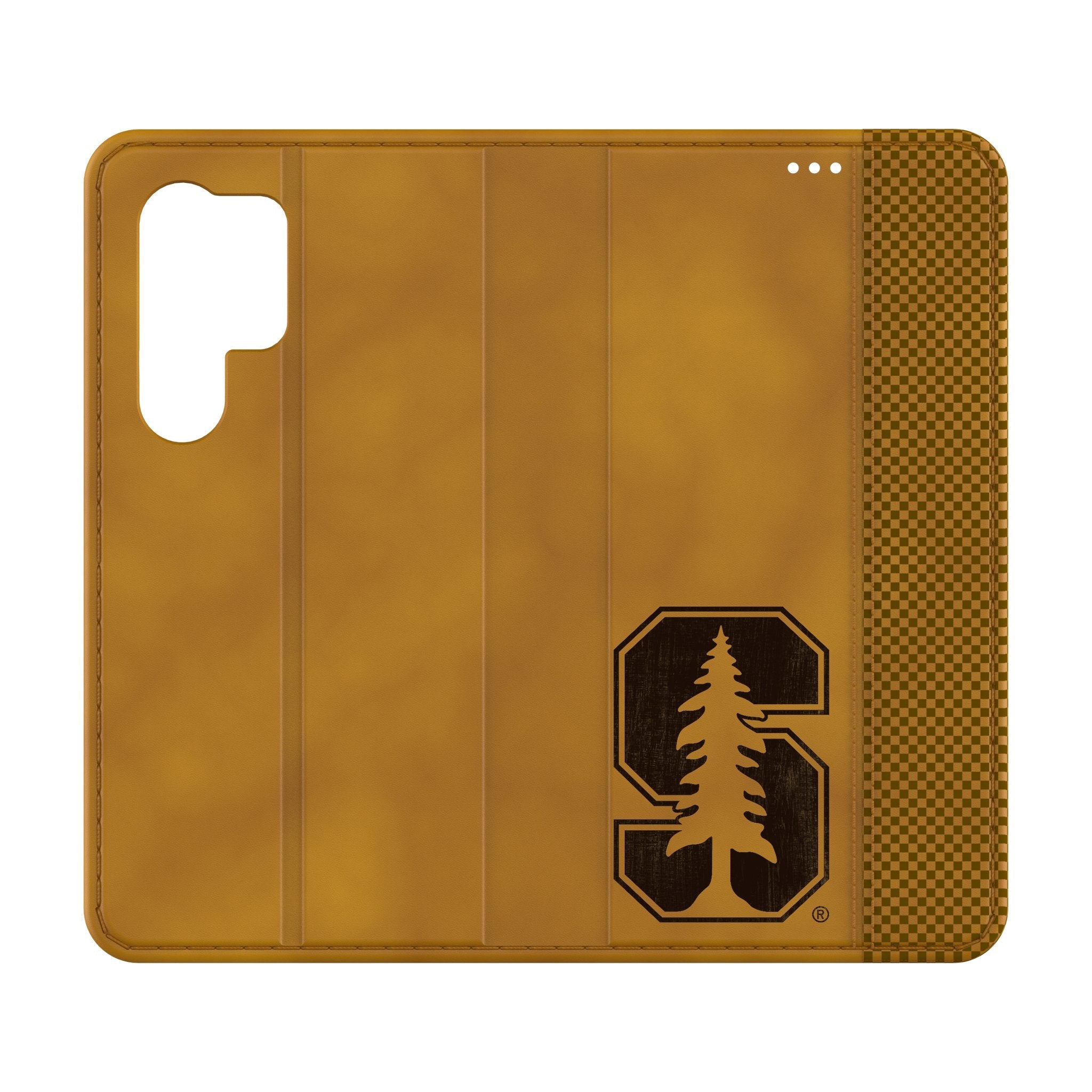 Stanford University Cardinal Burn Folio Phone Case for Samsung Galaxy 1
