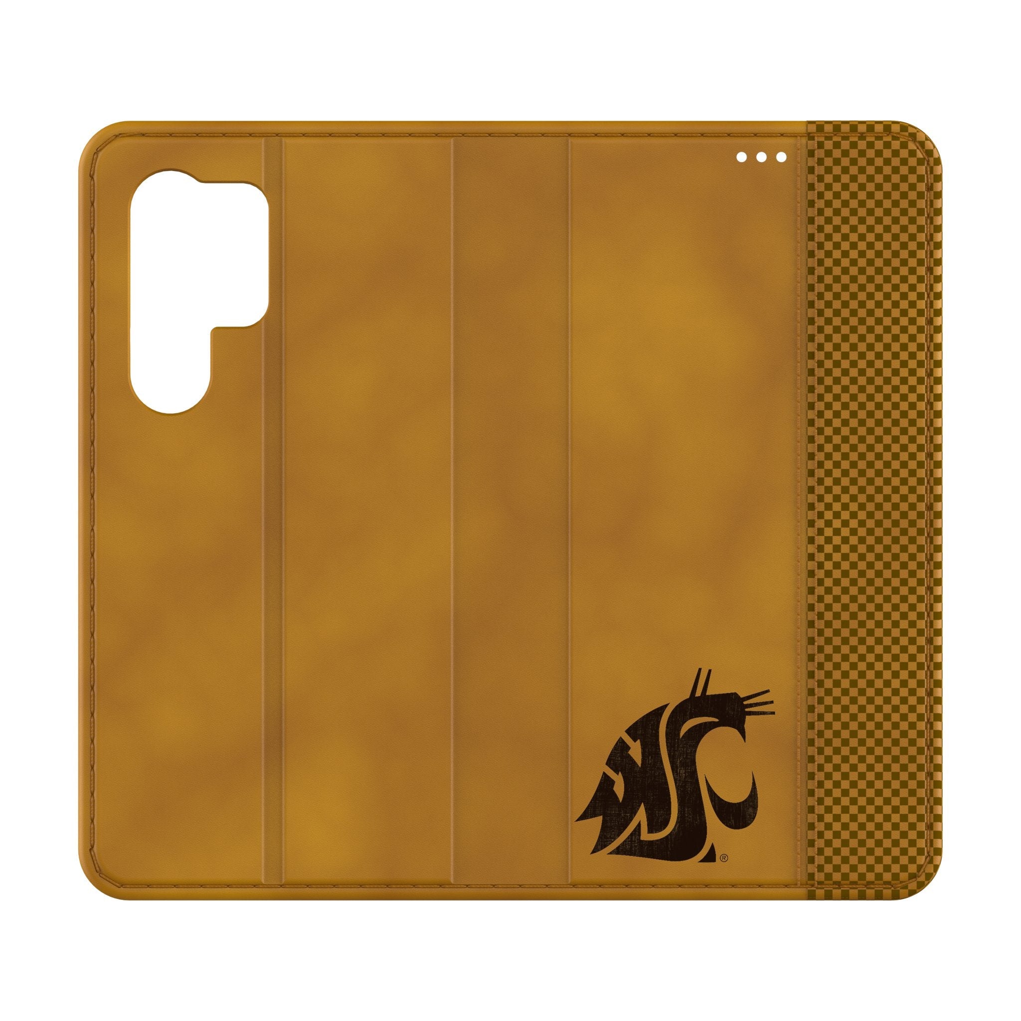 Washington State University Cougars Burn Folio Phone Case for Samsung Galaxy