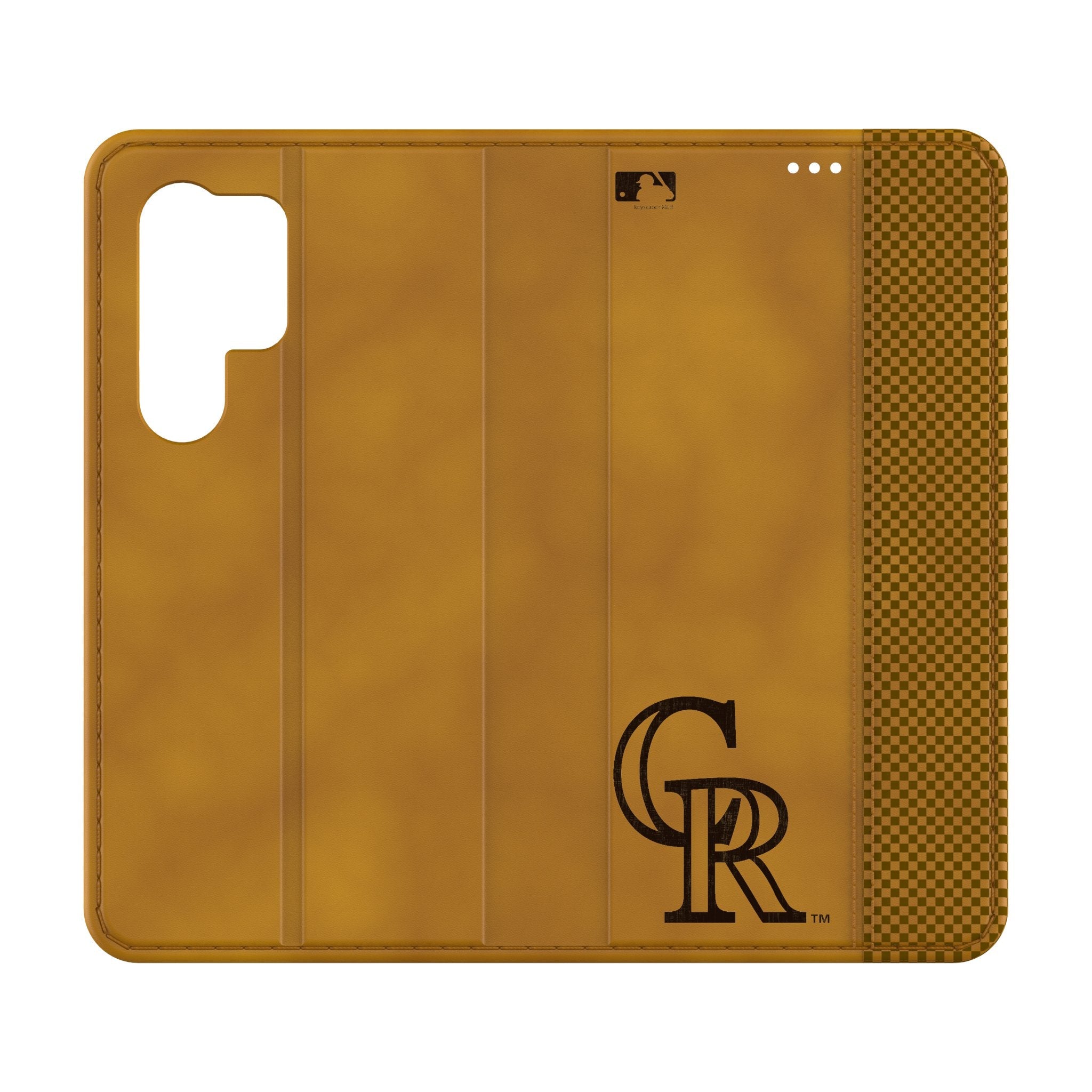 Colorado Rockies Burn Folio Phone Case for Samsung Galaxy
