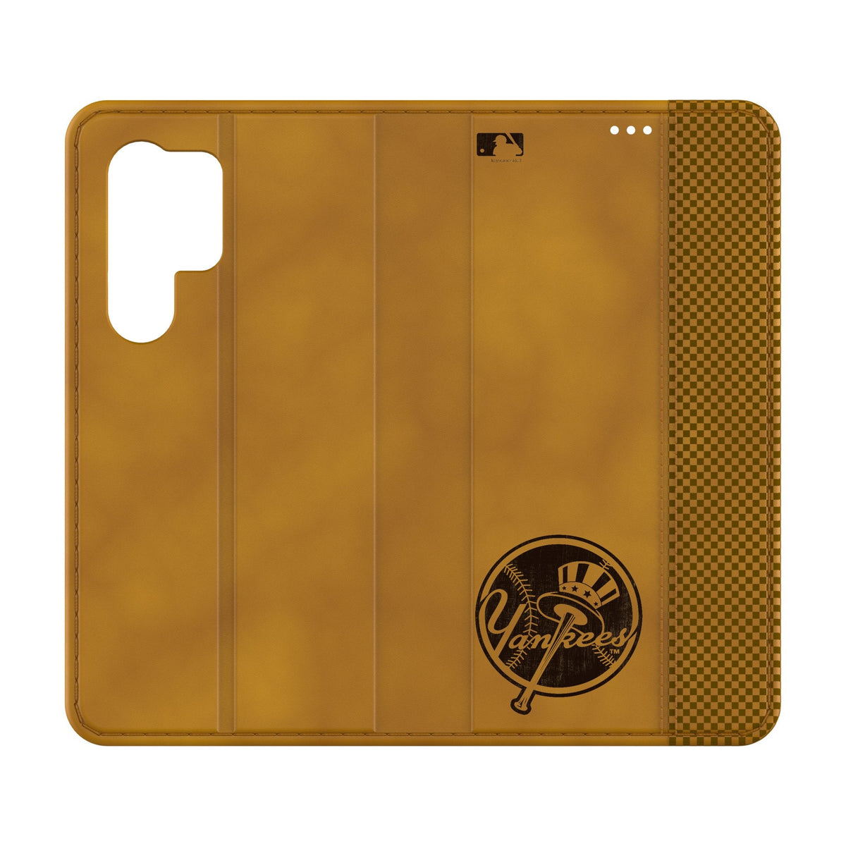 New York Yankees Burn Folio Phone Case for Samsung Galaxy 1