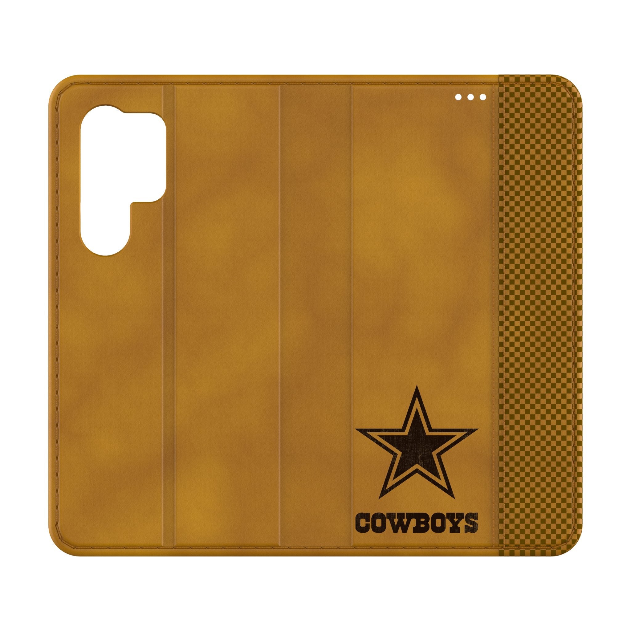 Dallas Cowboys Burn Folio Phone Case for Samsung Galaxy