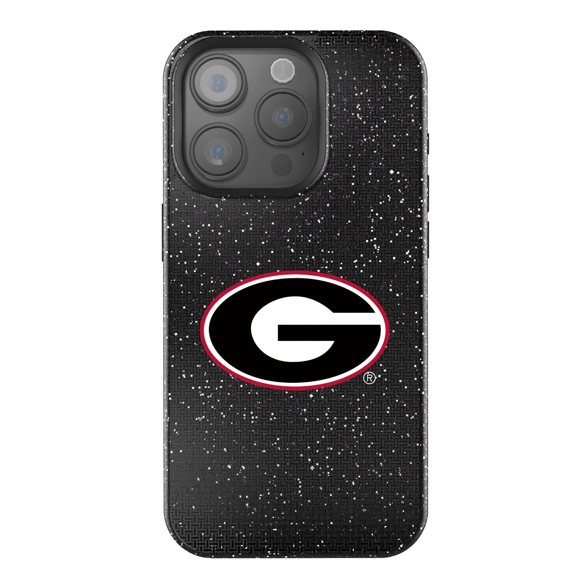 University of Georgia Bulldogs Linen Bling Phone Case for Apple iPhone 1