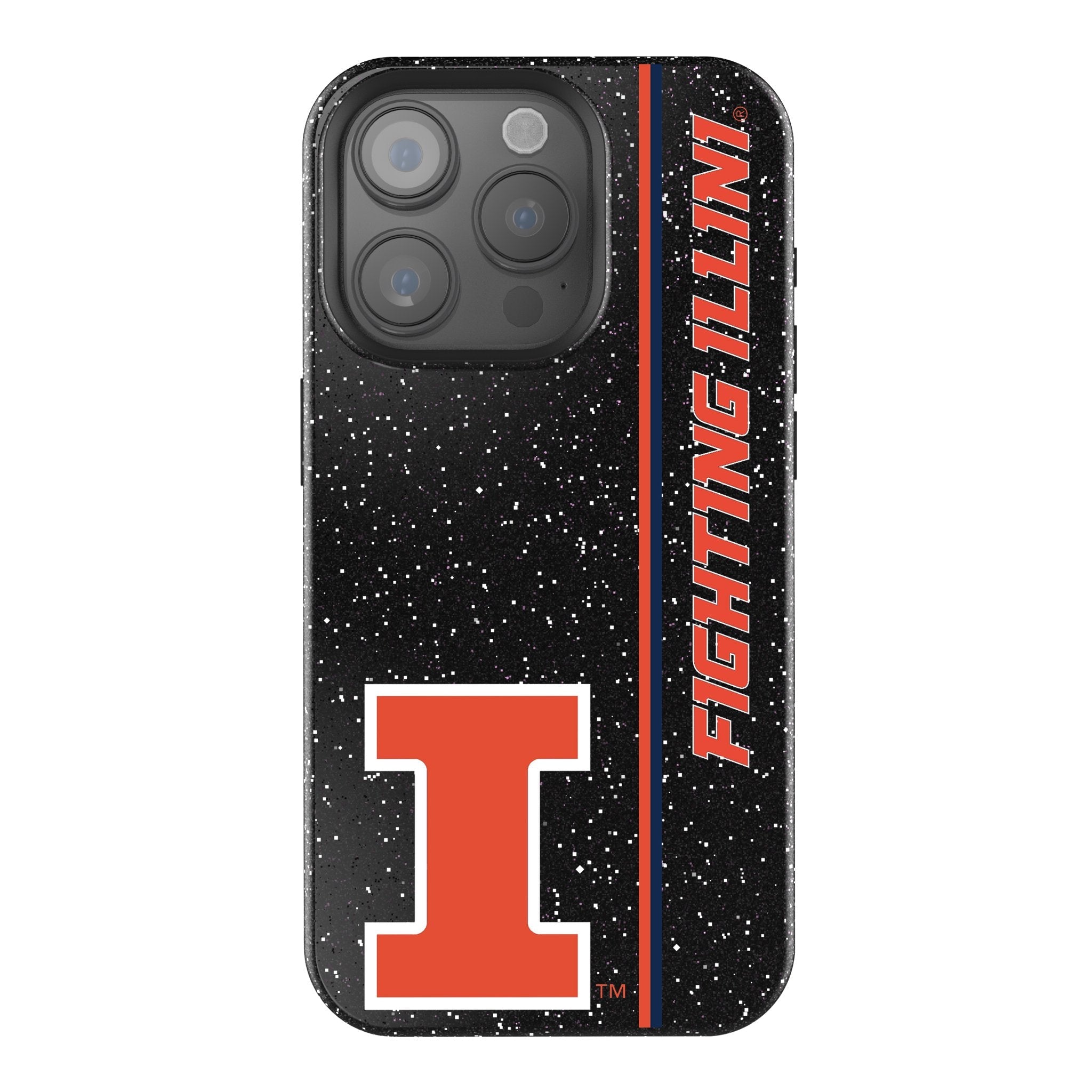 University of Illinois Fighting Illini Sidebar Bling Phone Case 1