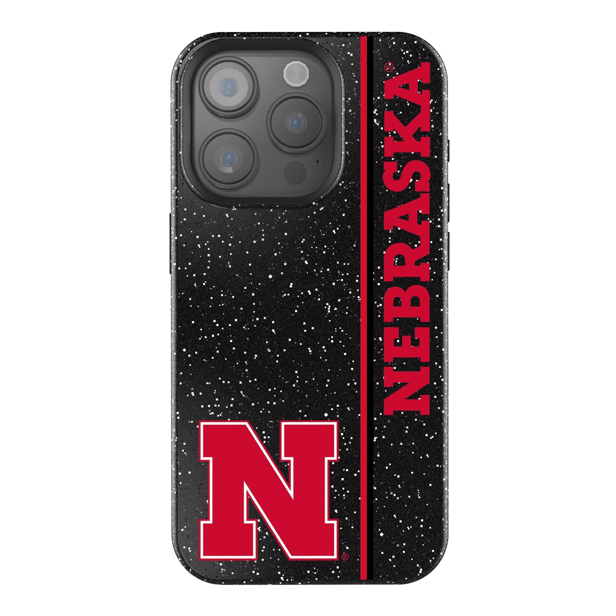 University of Nebraska Huskers Block N Sidebar Bling Phone Case