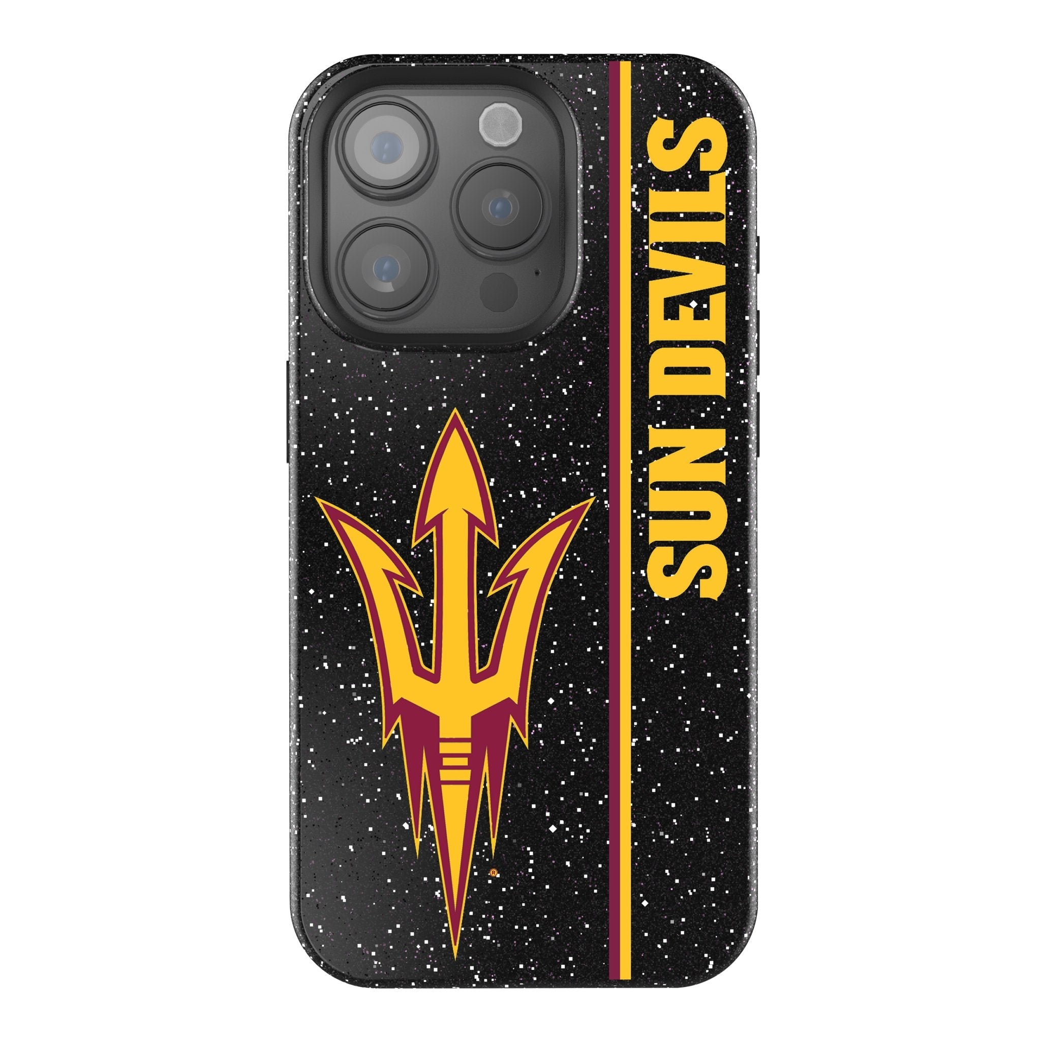 Arizona State University Sun Devils Sidebar Bling Phone Case for Apple iPhone 1