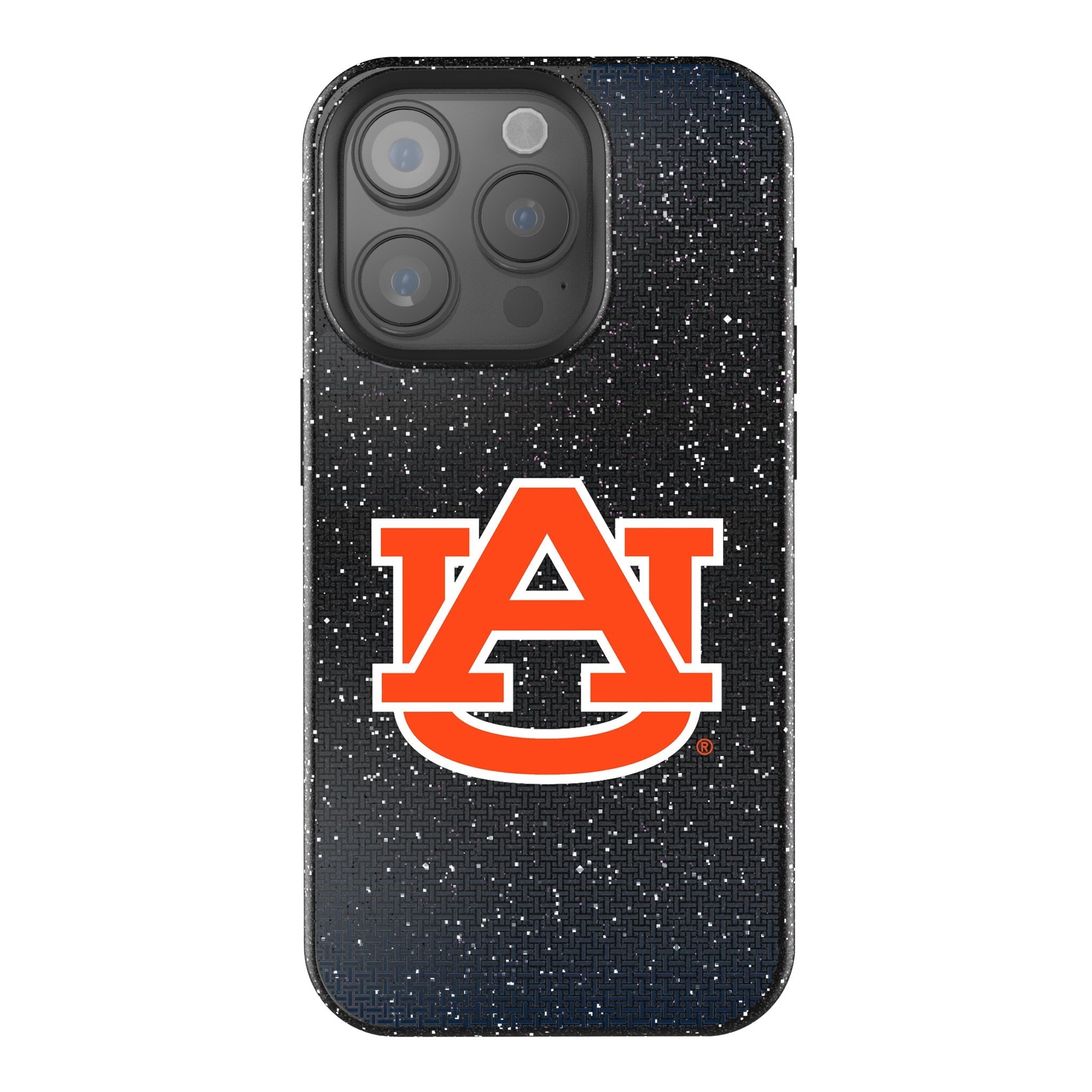 University of Auburn Tigers Linen Bling Phone Case for Apple iPhone
