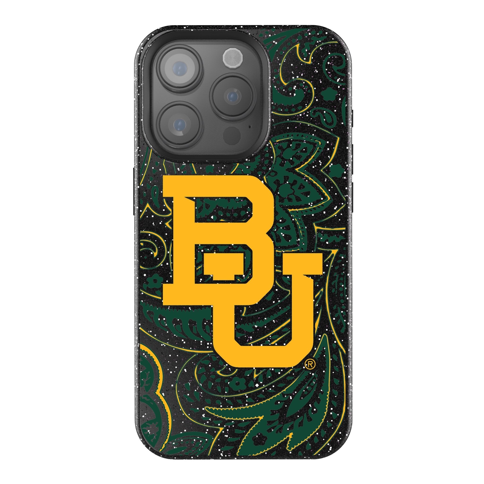 Baylor University Bears Paisley Bling Phone Case