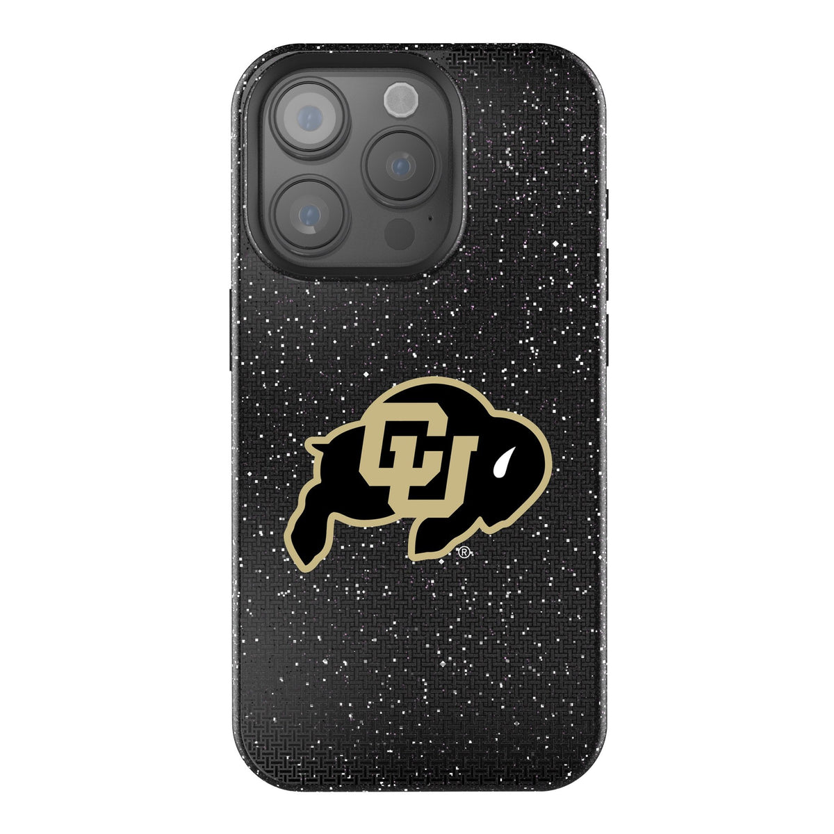 University of Colorado Buffaloes Linen Bling Phone Case for Apple iPhone 1