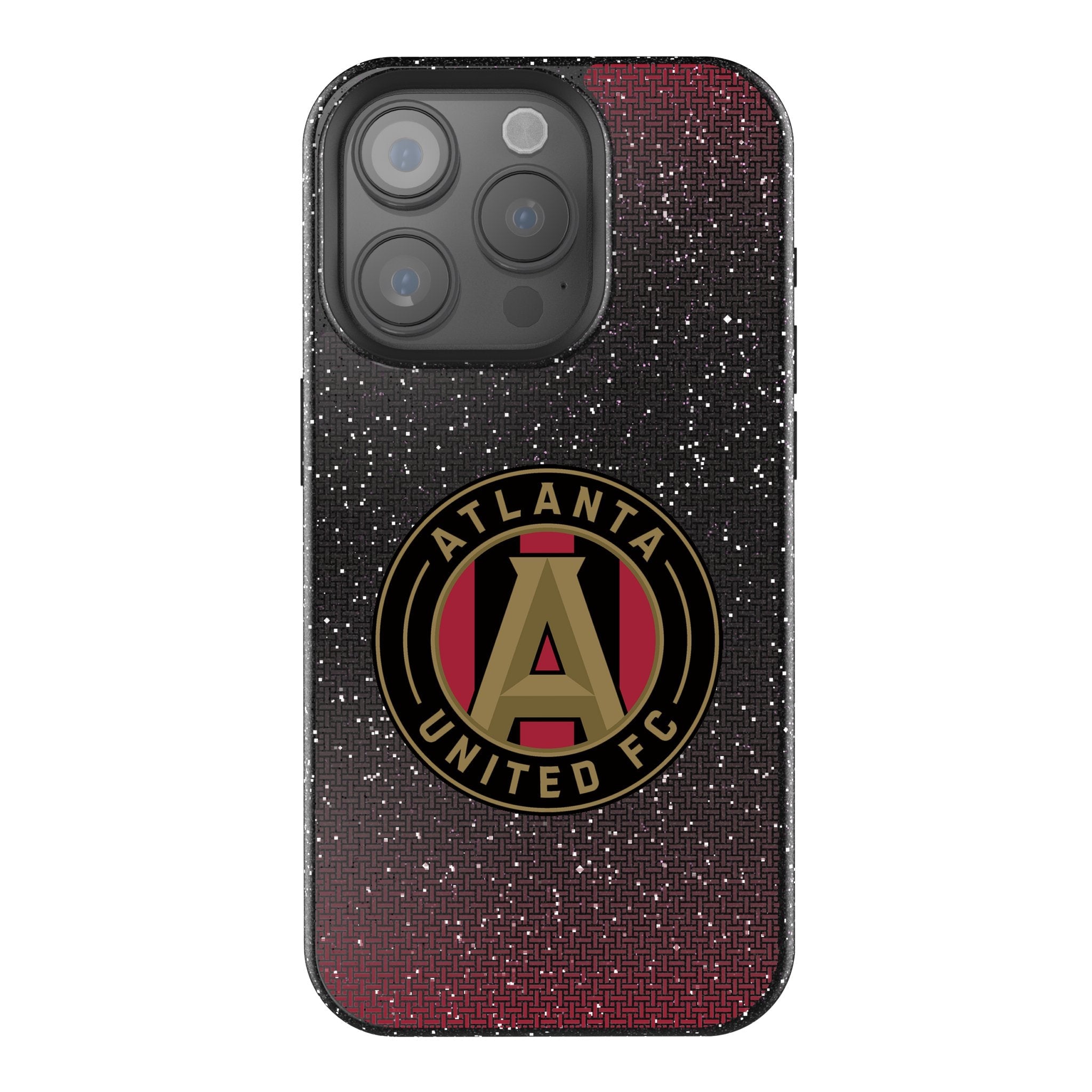Atlanta United FC Linen Bling Phone Case for Apple iPhone