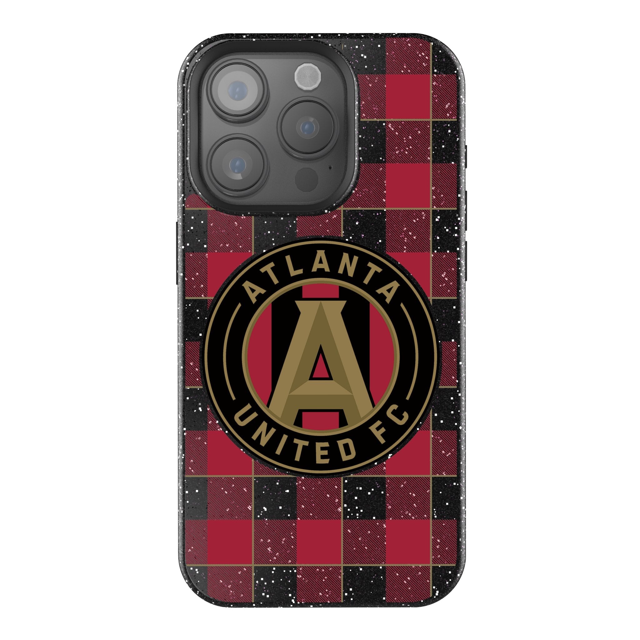 Atlanta United FC  Plaid Bling Phone Case 1