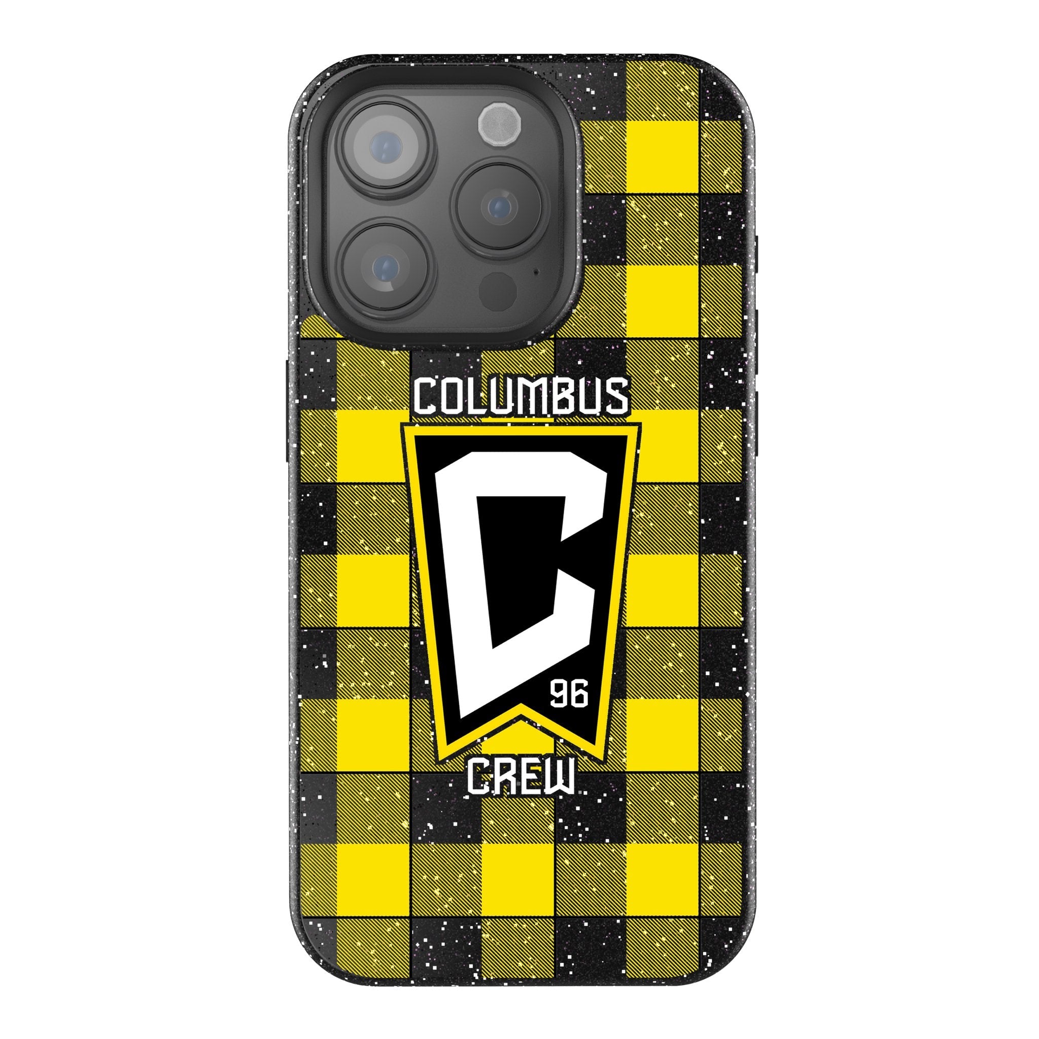 Columbus Crew  Plaid Bling Phone Case