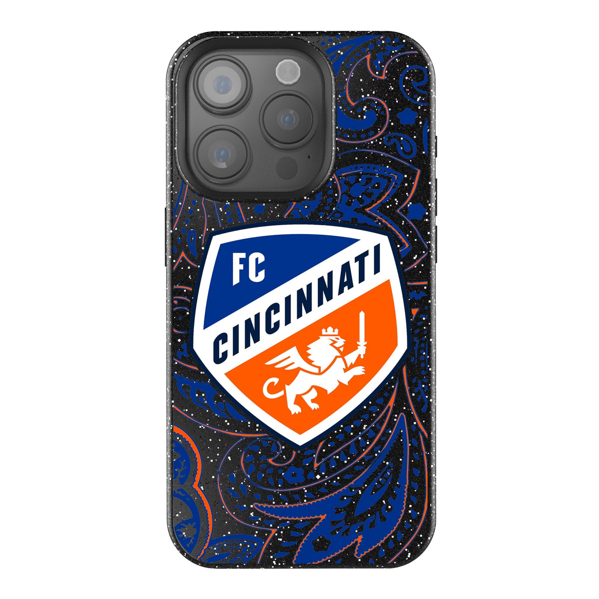 FC Cincinnati  Paisley Bling Phone Case 1