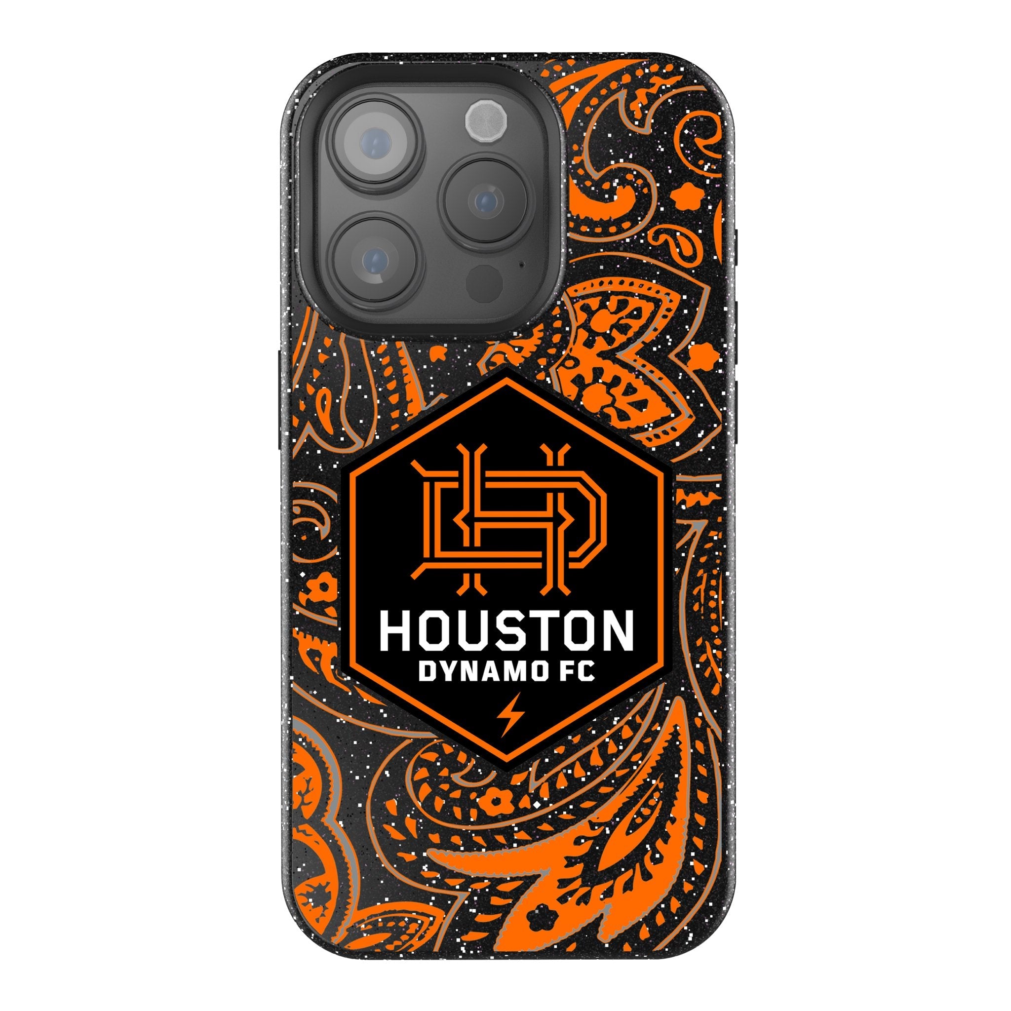 Houston Dynamo  Paisley Bling Phone Case