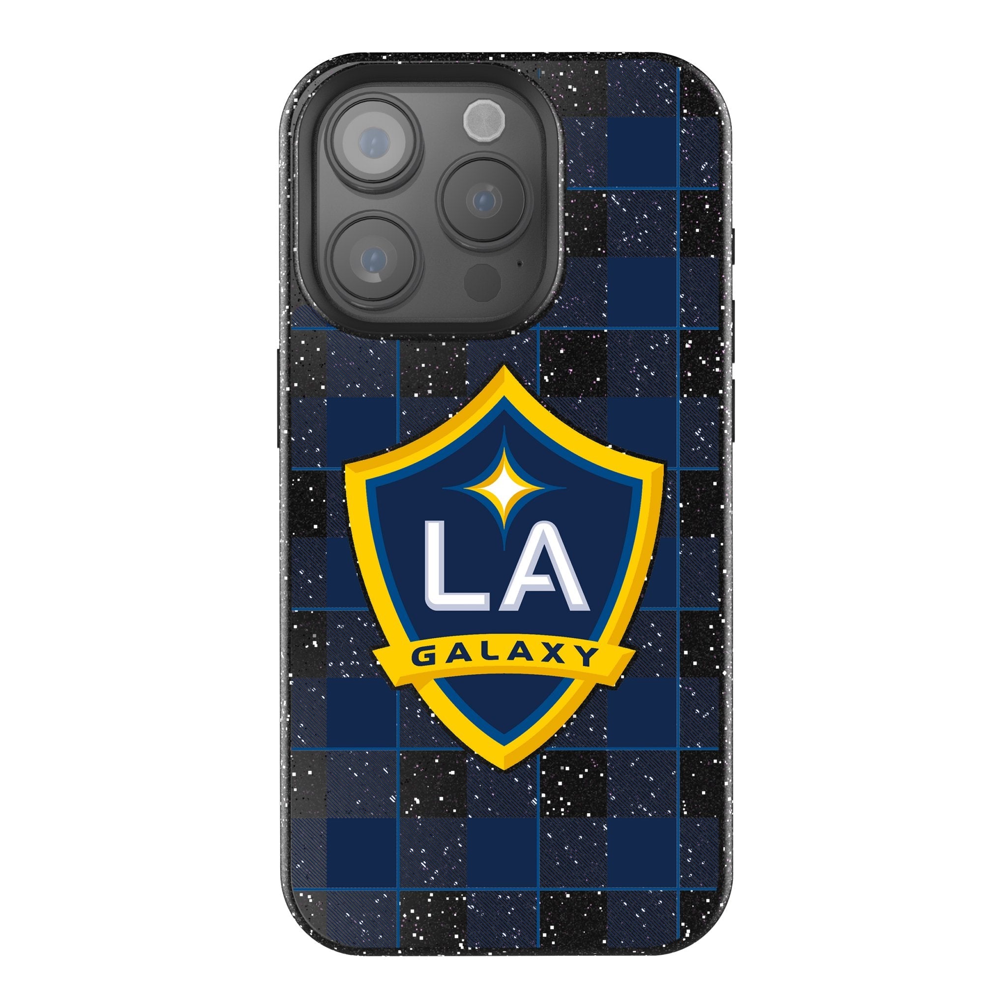 LA Galaxy  Plaid Bling Phone Case