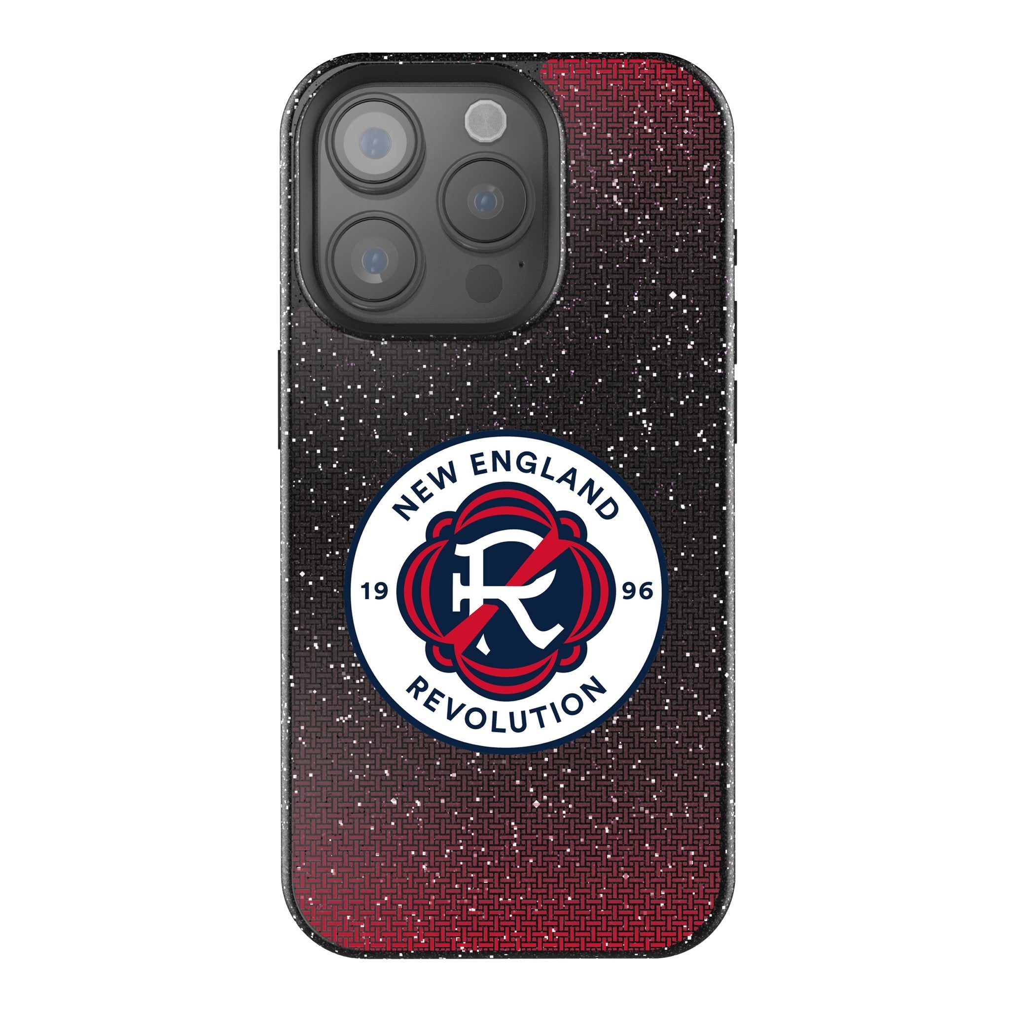 New England Revolution Linen Bling Phone Case for Apple iPhone 1