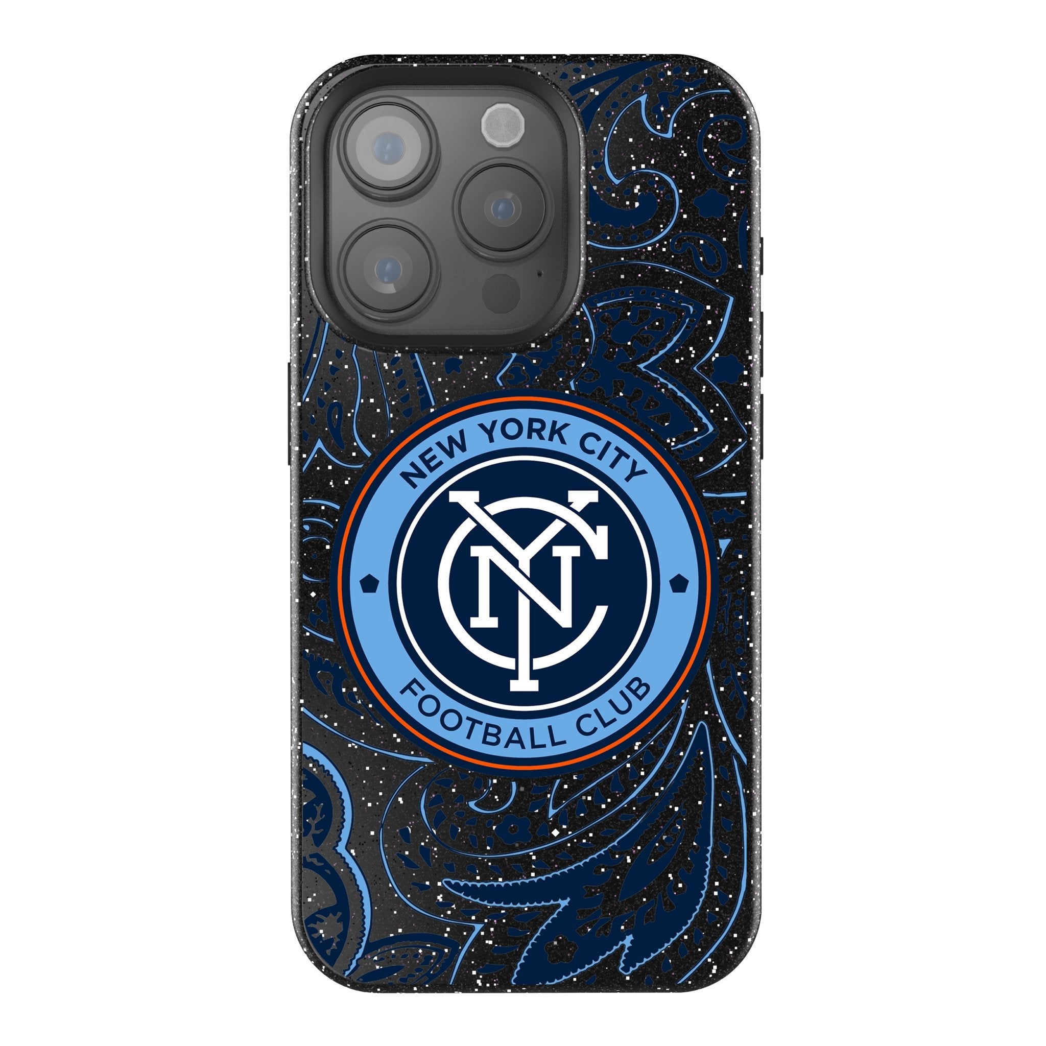 New York City FC  Paisley Bling Phone Case