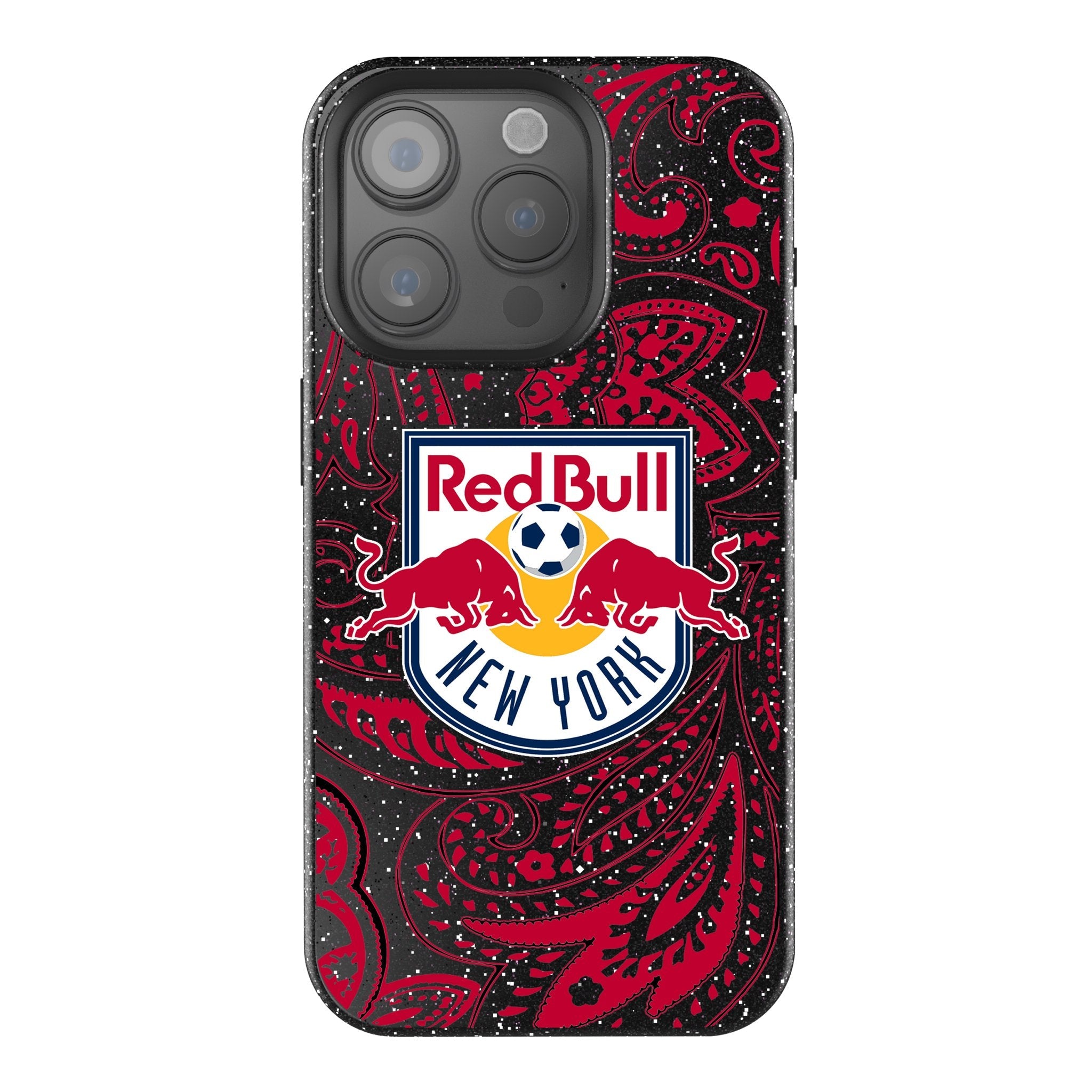 New York Red Bulls  Paisley Bling Phone Case